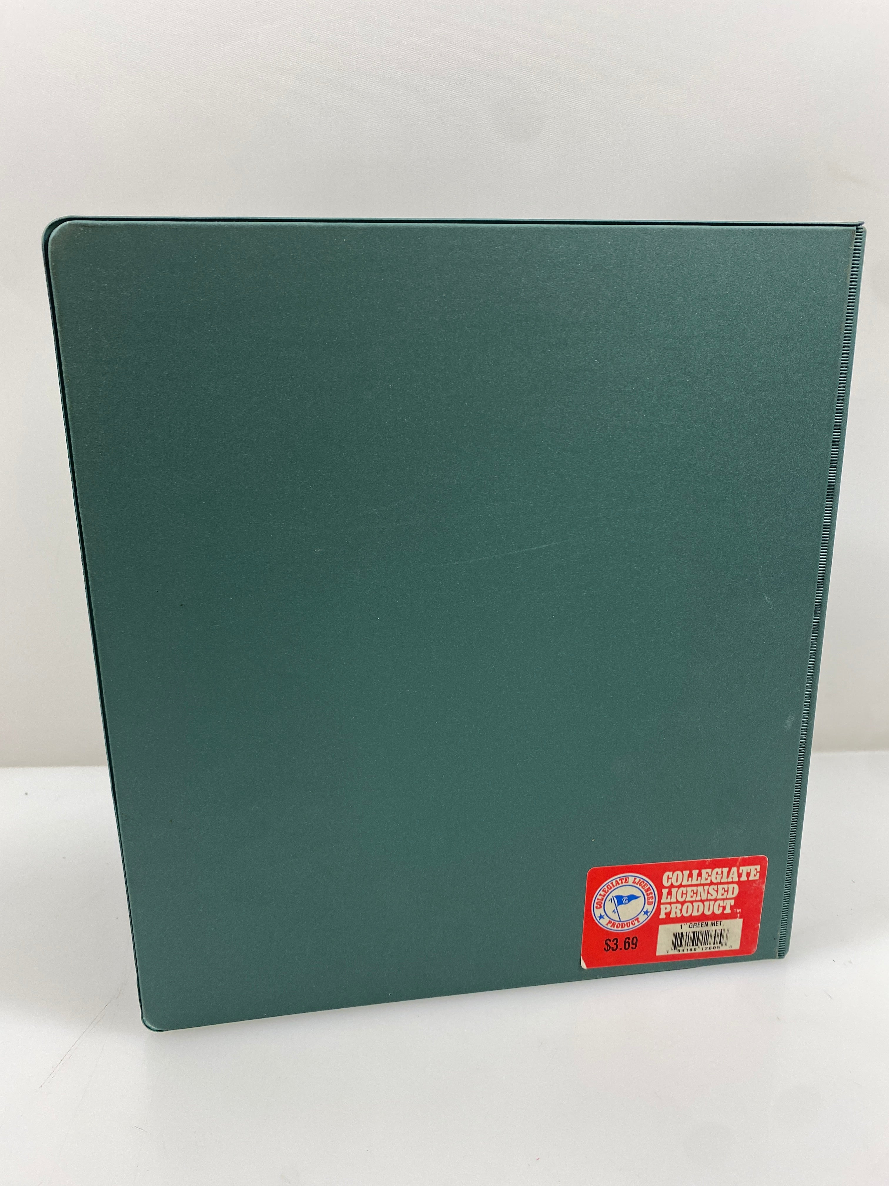 Green MSU State 3-Ring Binder