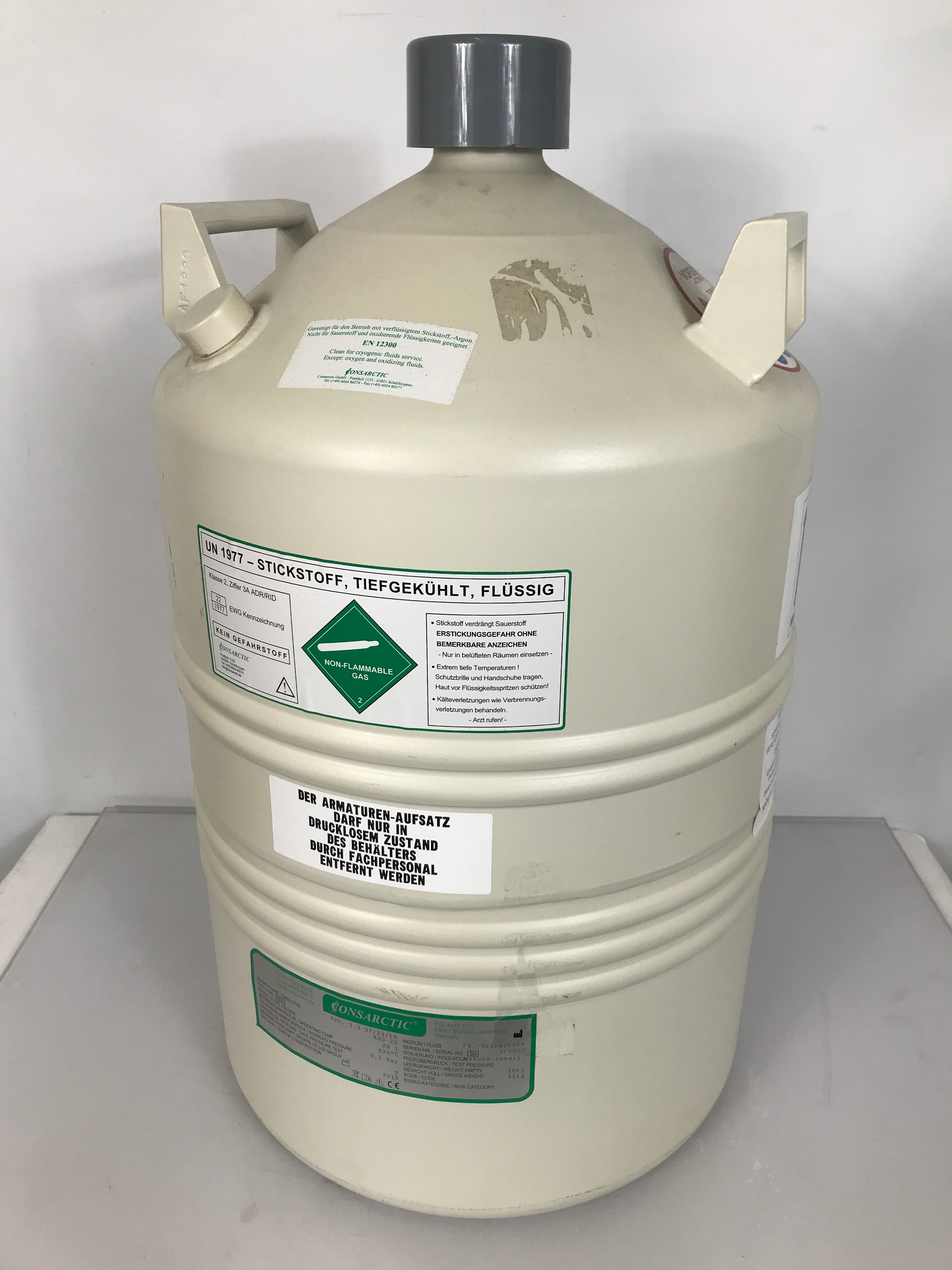 Consarctic ADS-26 Liquid Nitrogen Cryocontainer Storage Tank