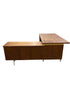 Leopold Mid-Century Walnut Executive Desk #1