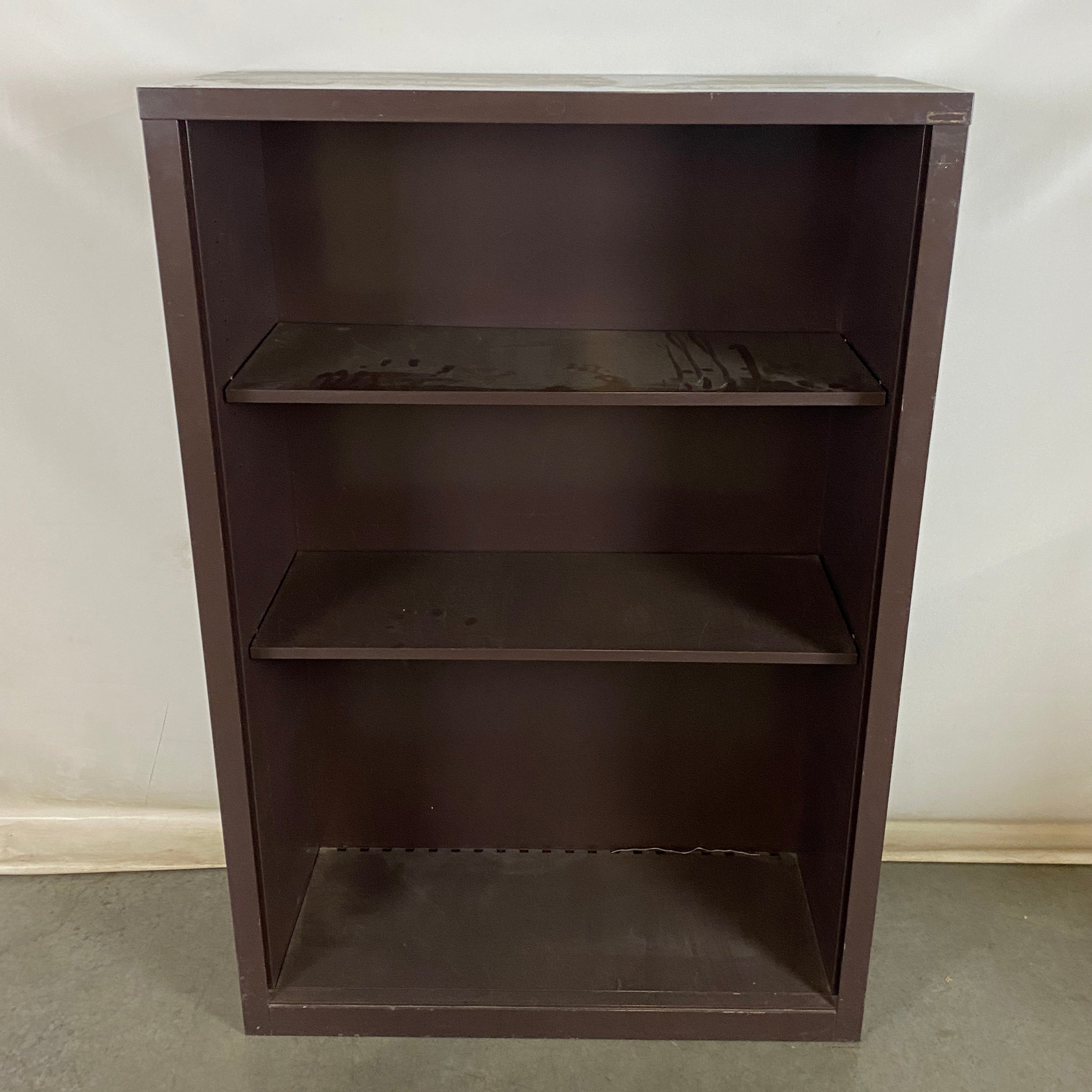 Brown 3 Tier Metal Shelf