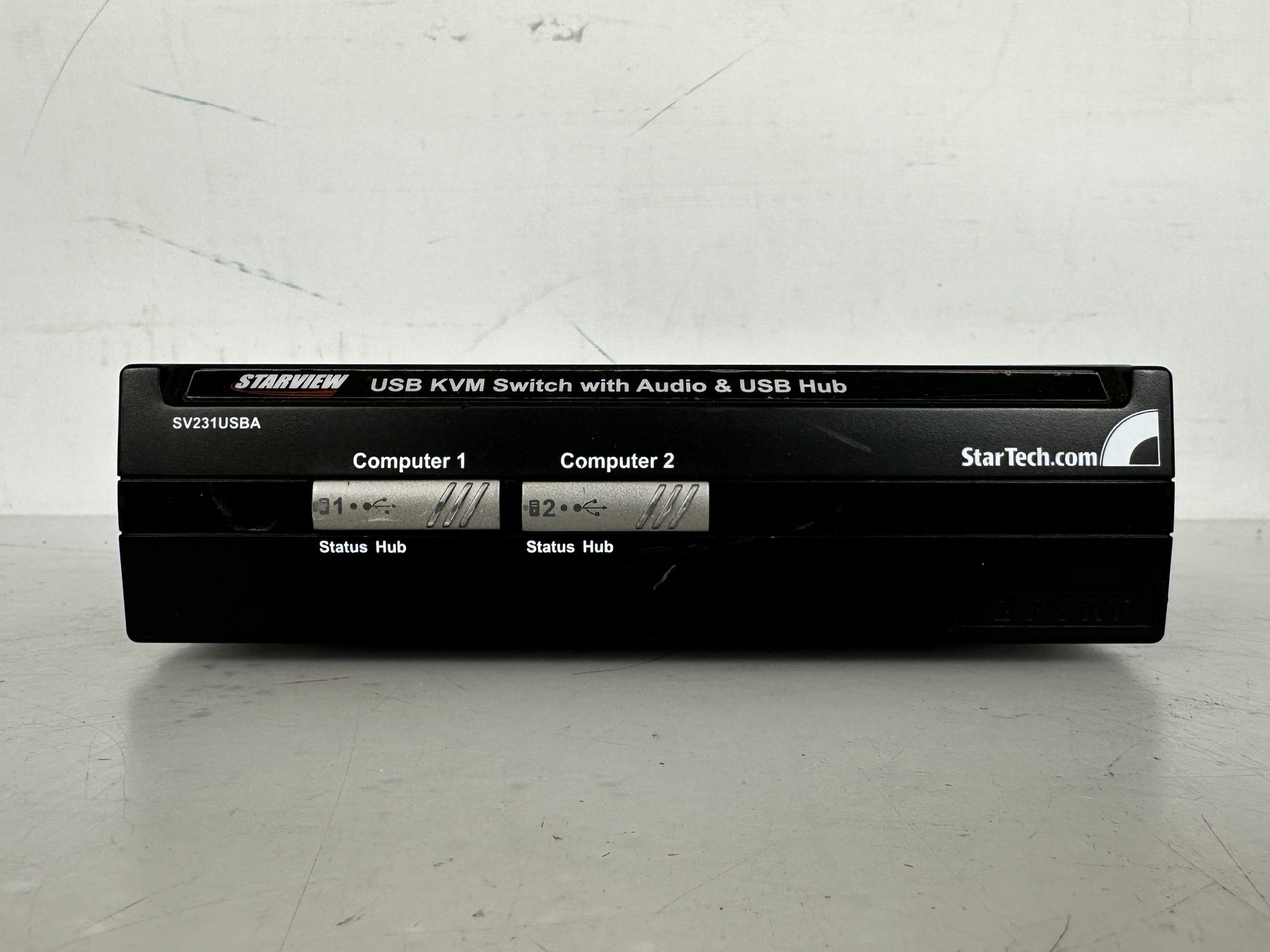Starview SV231USBA 2-Port USB Switch w/ Audio & USB Hub