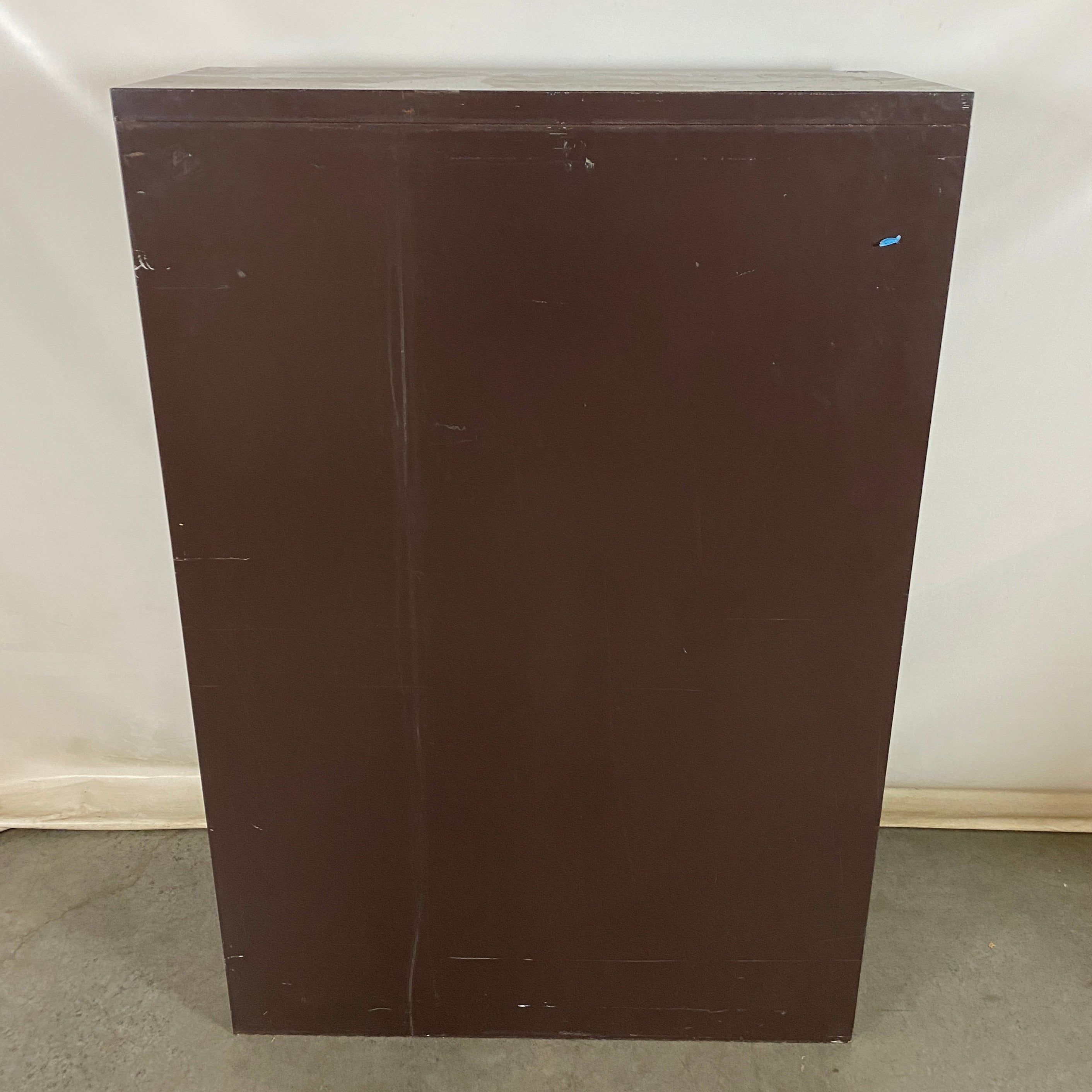 Brown 3 Tier Metal Shelf