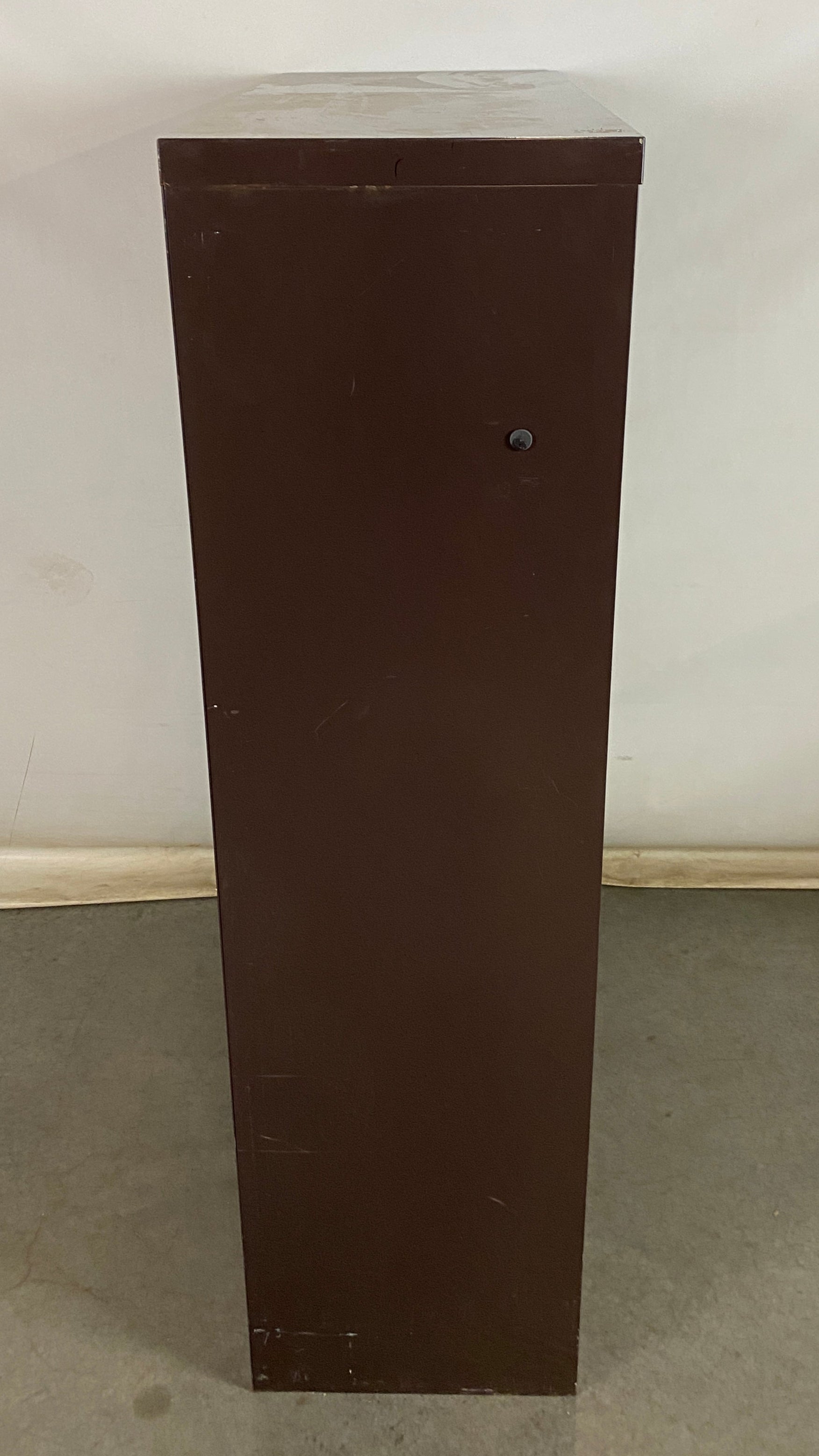 Brown 3 Tier Metal Shelf