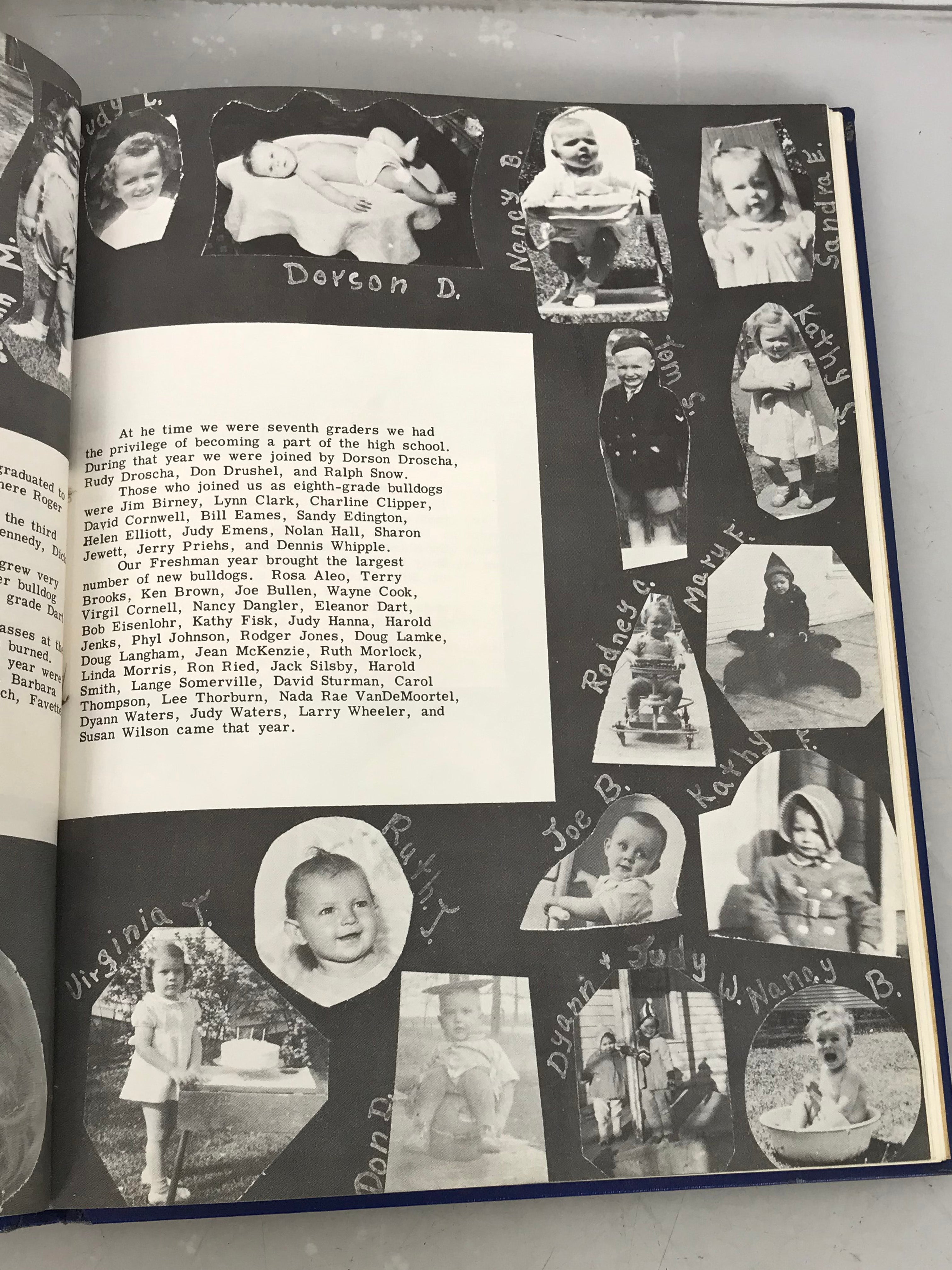 1958 Mason High School Yearbook Mason Michigan
