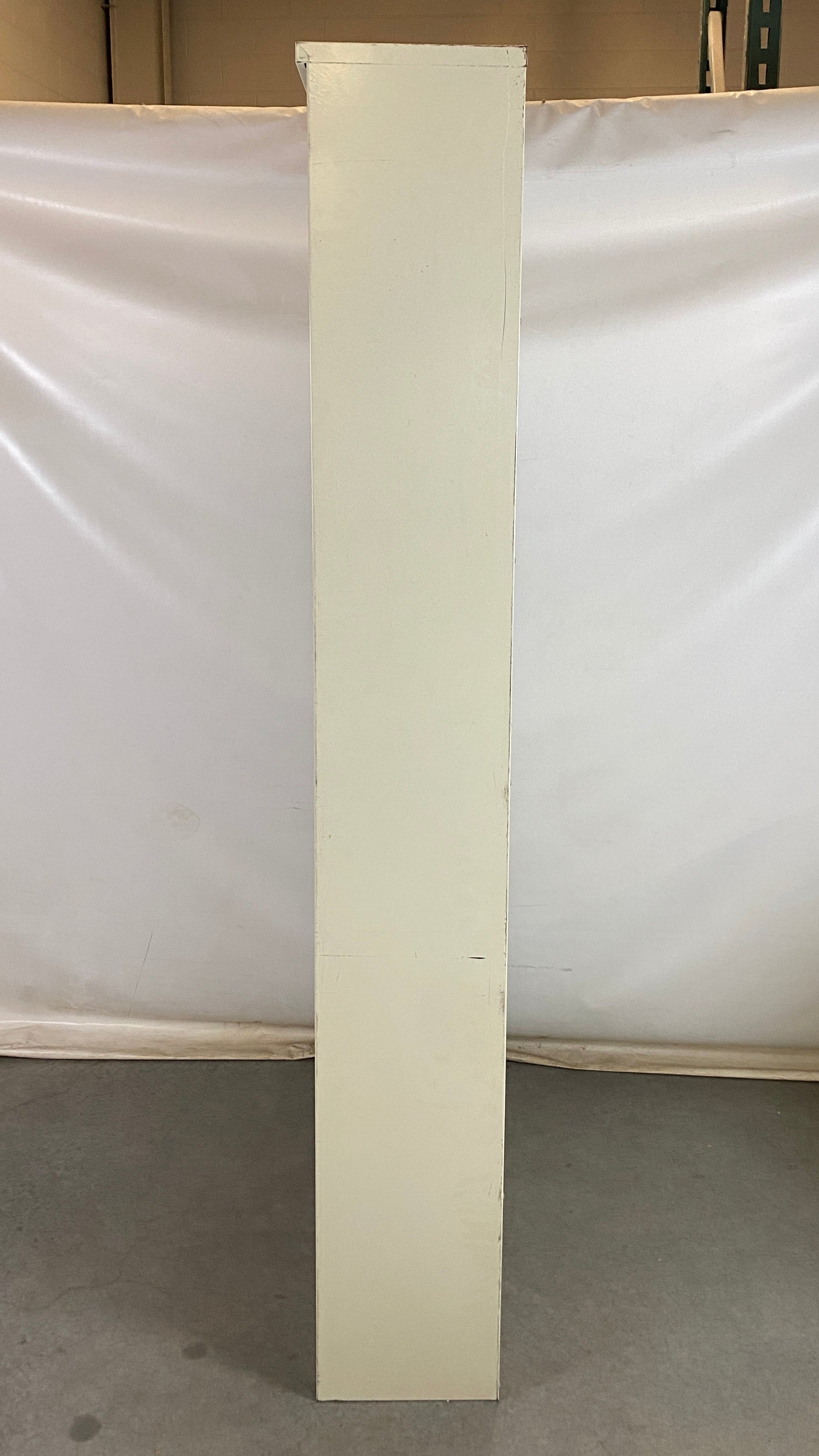 Borroughs Beige 8 Tier Metal Shelf