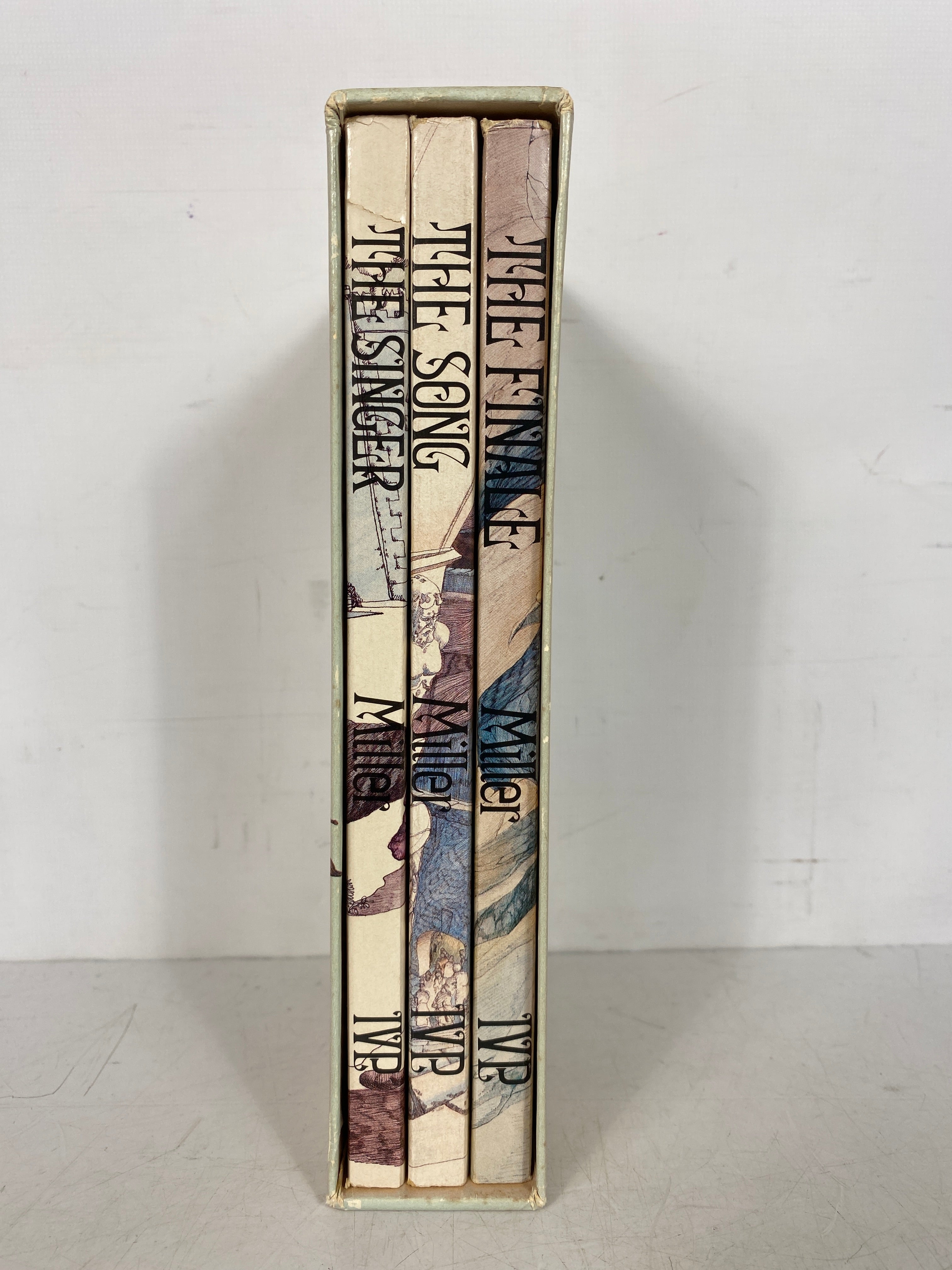 3 Vols A Trilogy: The Singer/The Song/The Finale C. Miller 1975-79 SC Slipcase