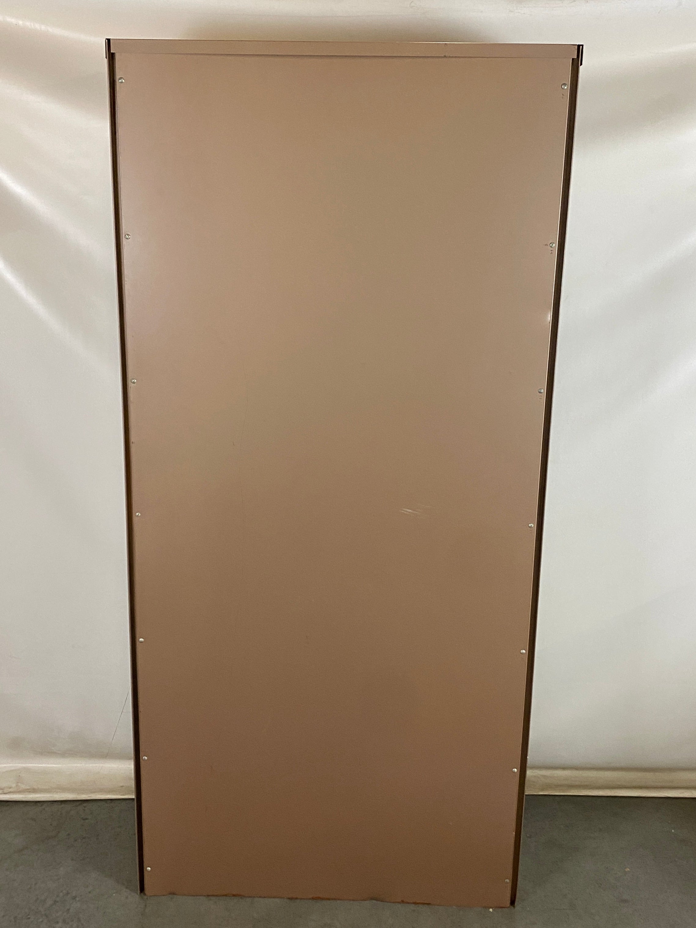 Light Brown 4 Tier Metal Shelf
