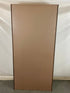 Light Brown 4 Tier Metal Shelf