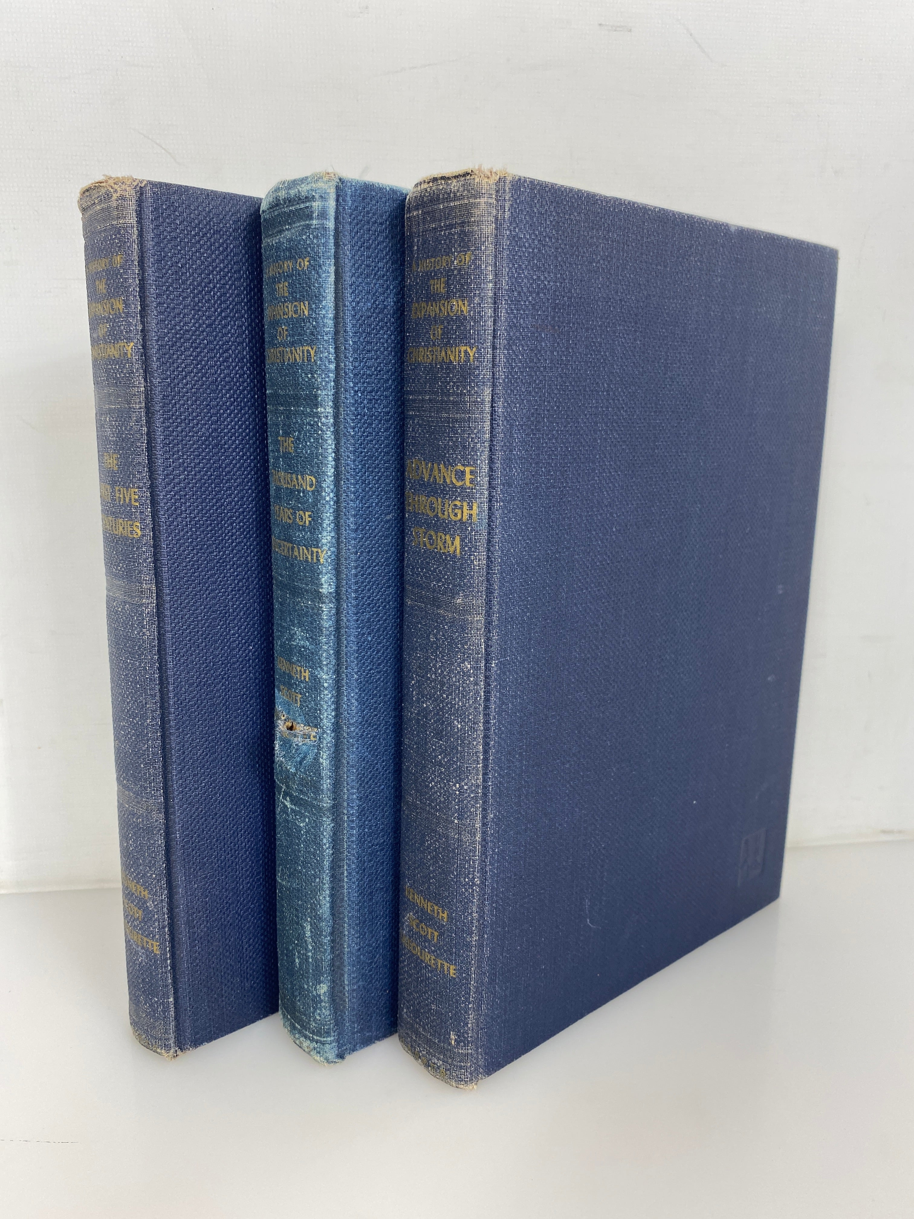 3 Vols: A History of the Expansion of Christianity by Latourette (1,2,7) HC
