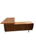 Leopold Mid-Century Walnut Executive Desk #3