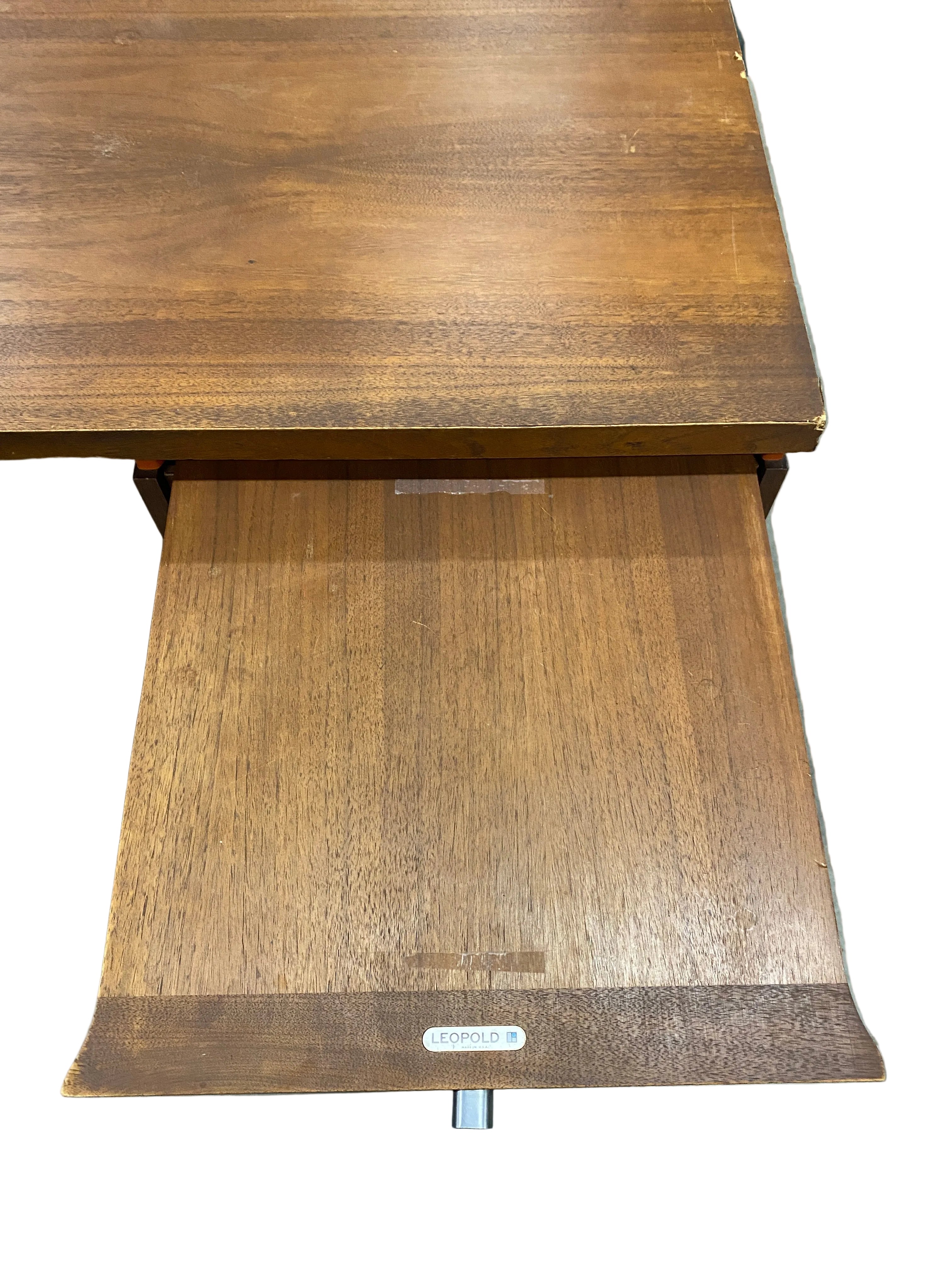 Leopold Mid-Century Walnut Executive Desk #3