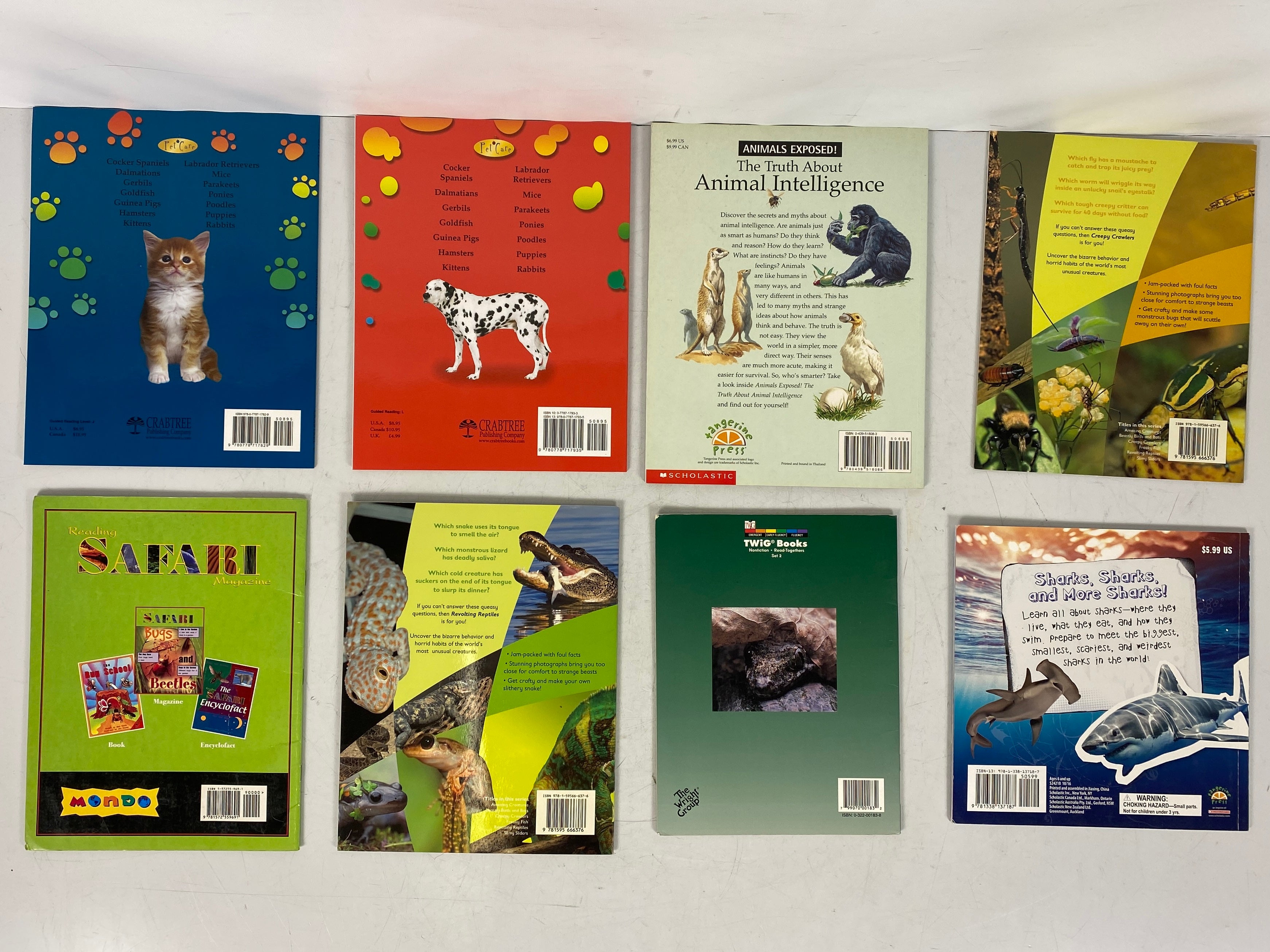 Lot of 32 Kids Books About Animals SC