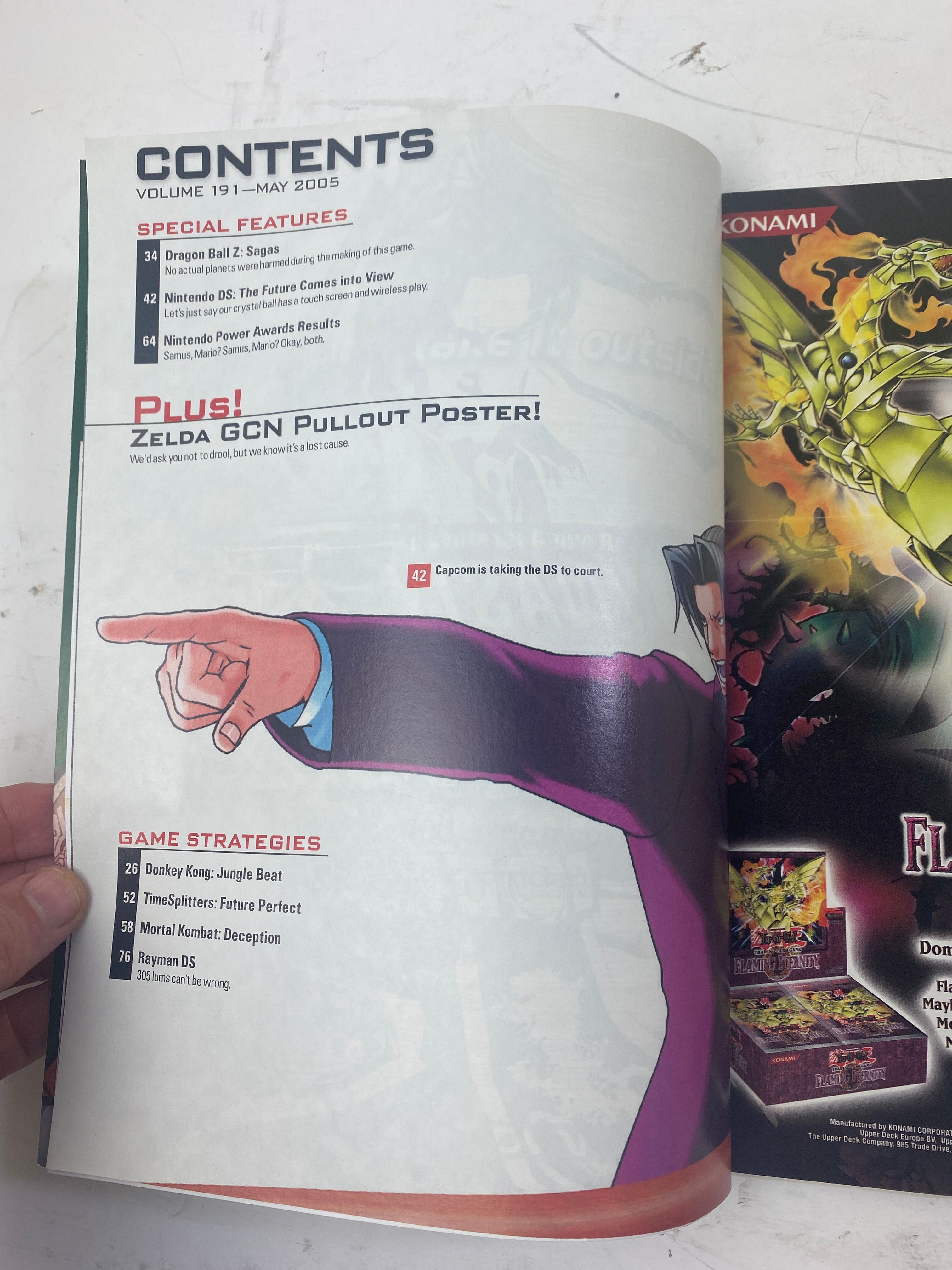 Nintendo Power Magazine Vol 191 May 2005 w/ poster