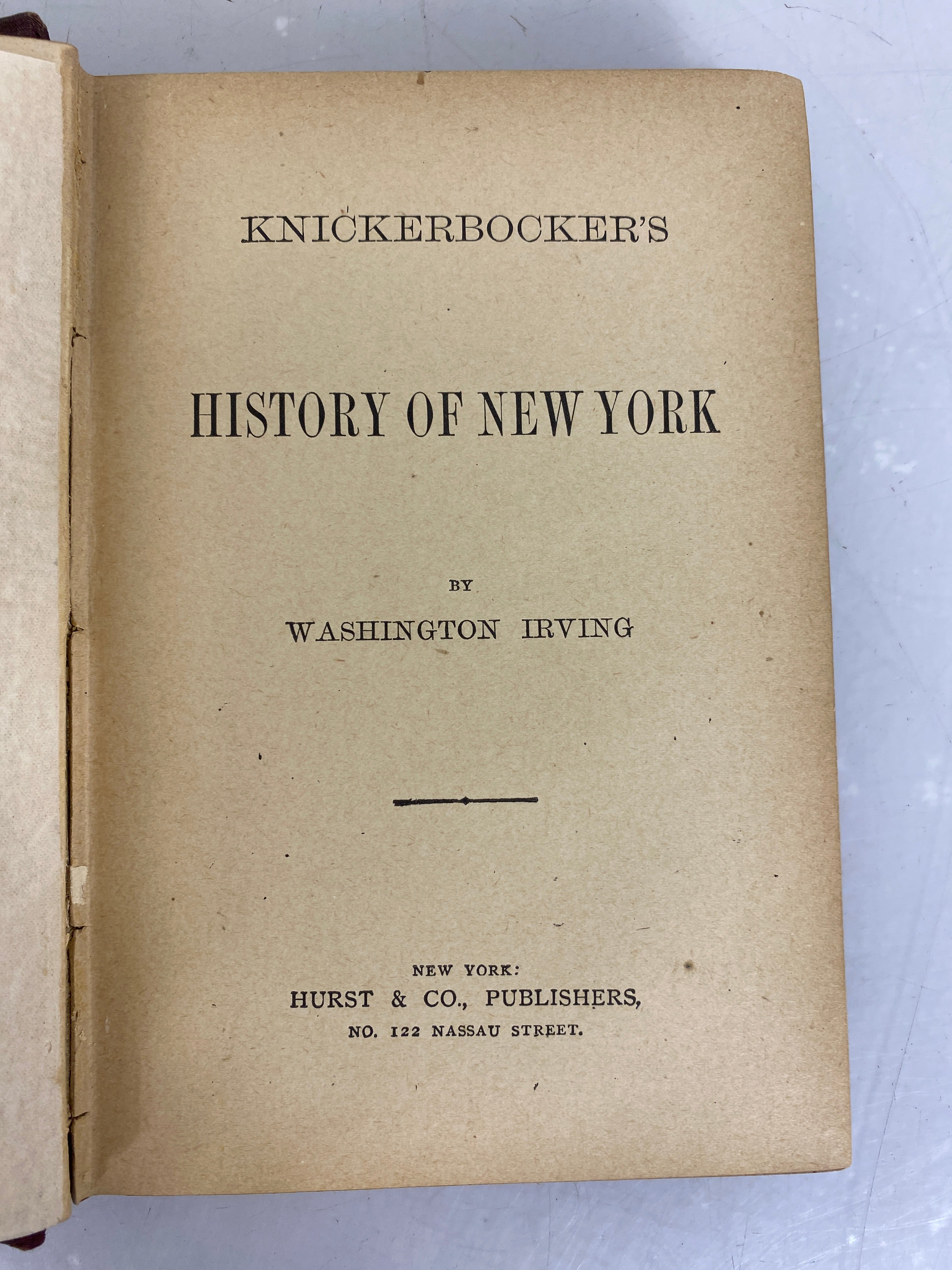 A Child's History of England Dickens/Knickerbocker's History of New York Irving