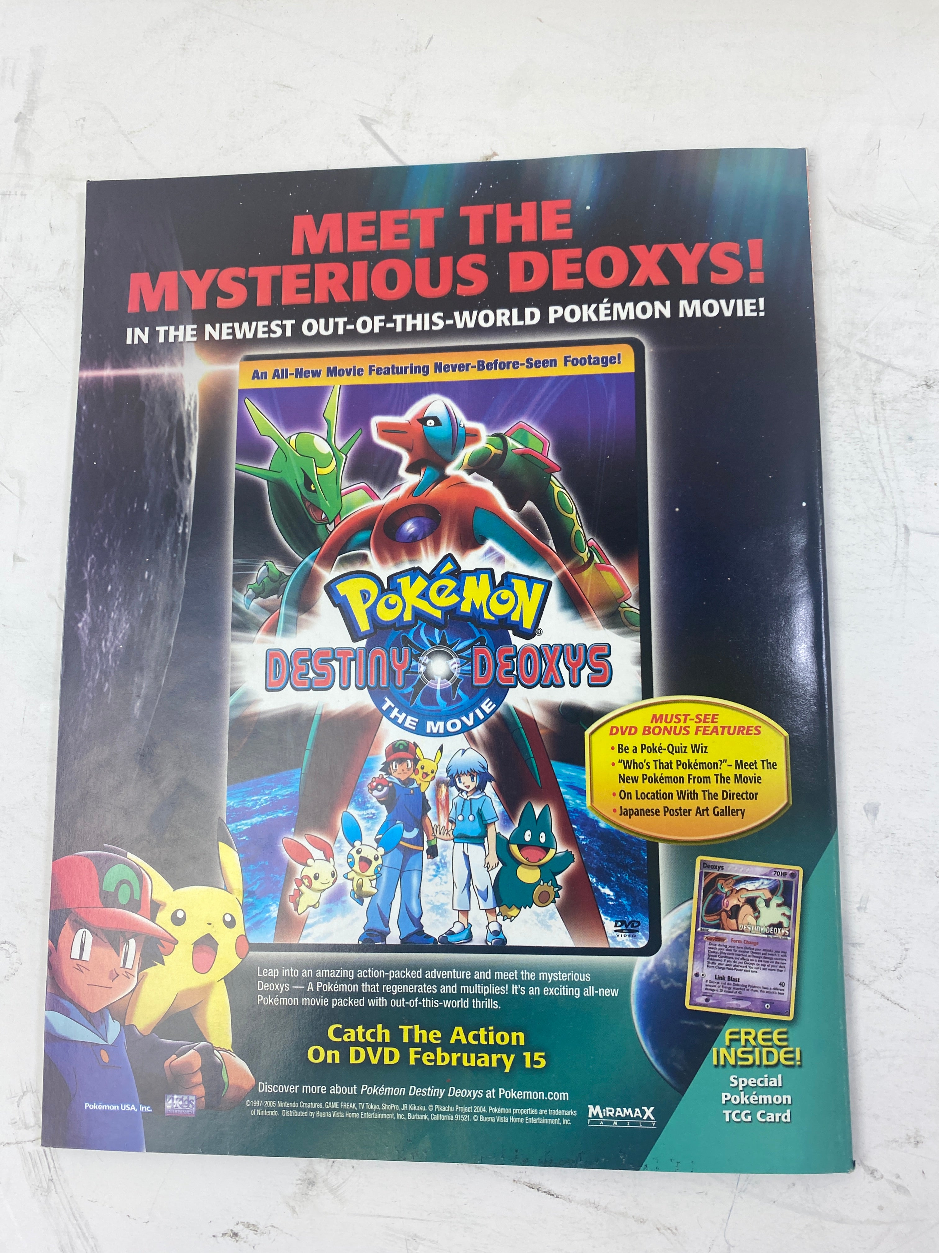Nintendo Power Magazine Vol 189 March 2005 w/ poster