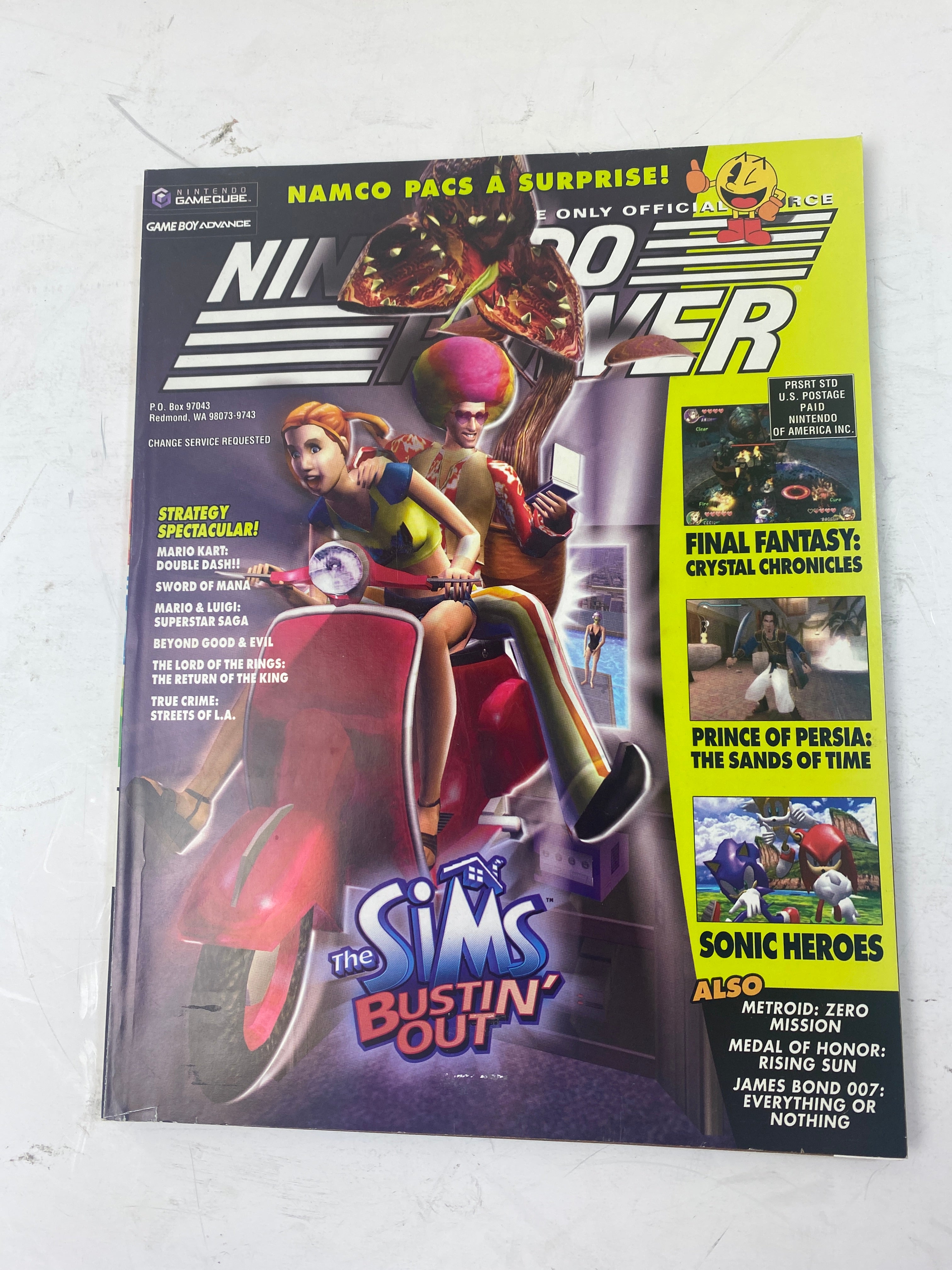Nintendo Power Magazine Vol 176 Febraury 2004 w/ poster