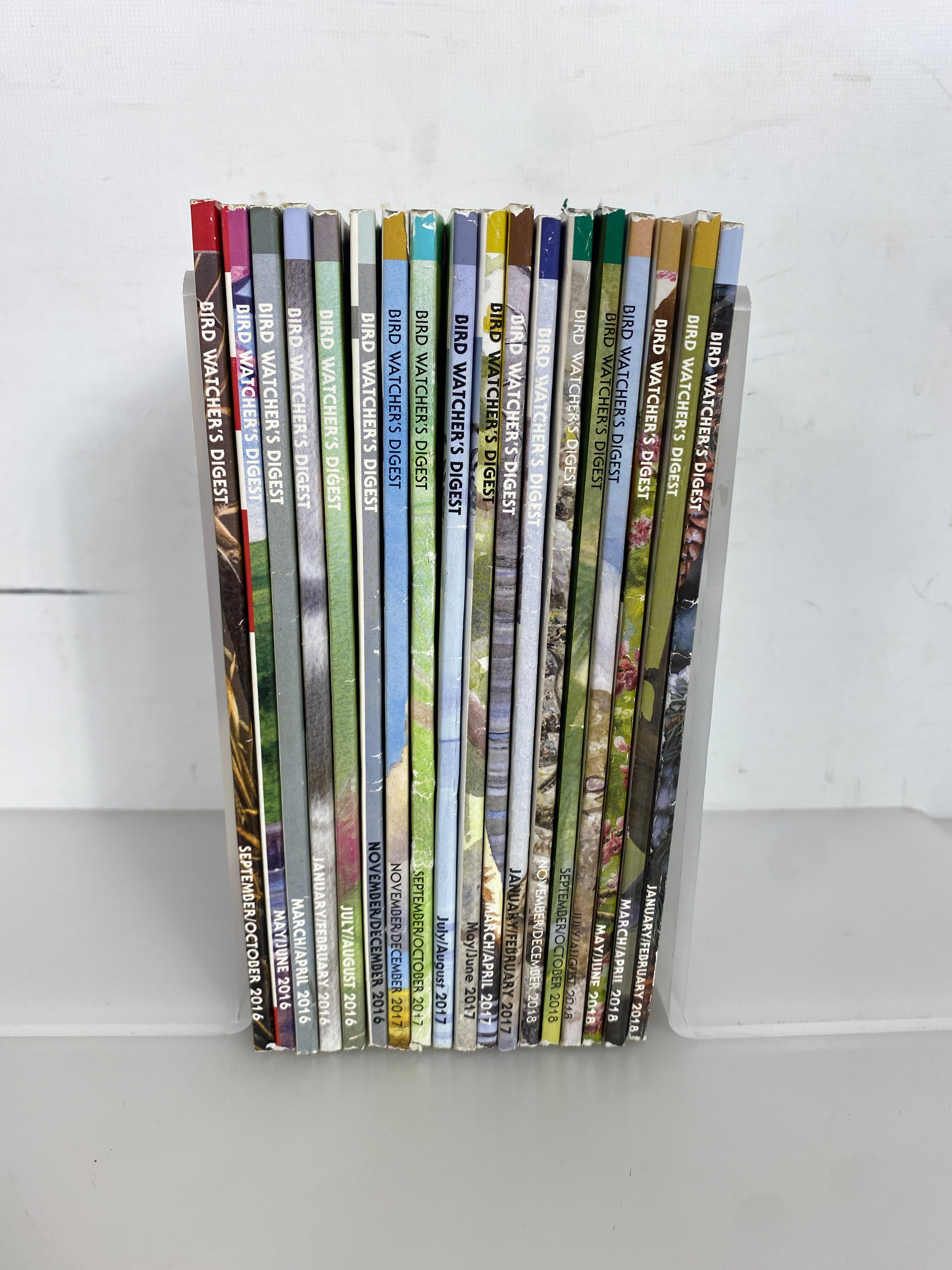 Lot of 18: Bird Watcher's Digest 2016-2018