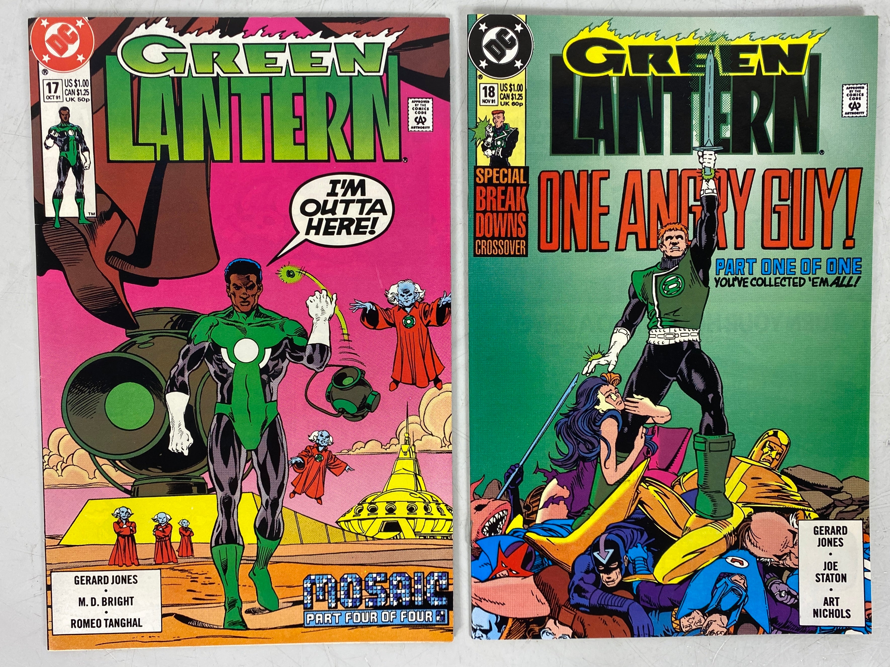 Lot of 40 Green Lantern Vol 3 #1-40 (1990-1993)