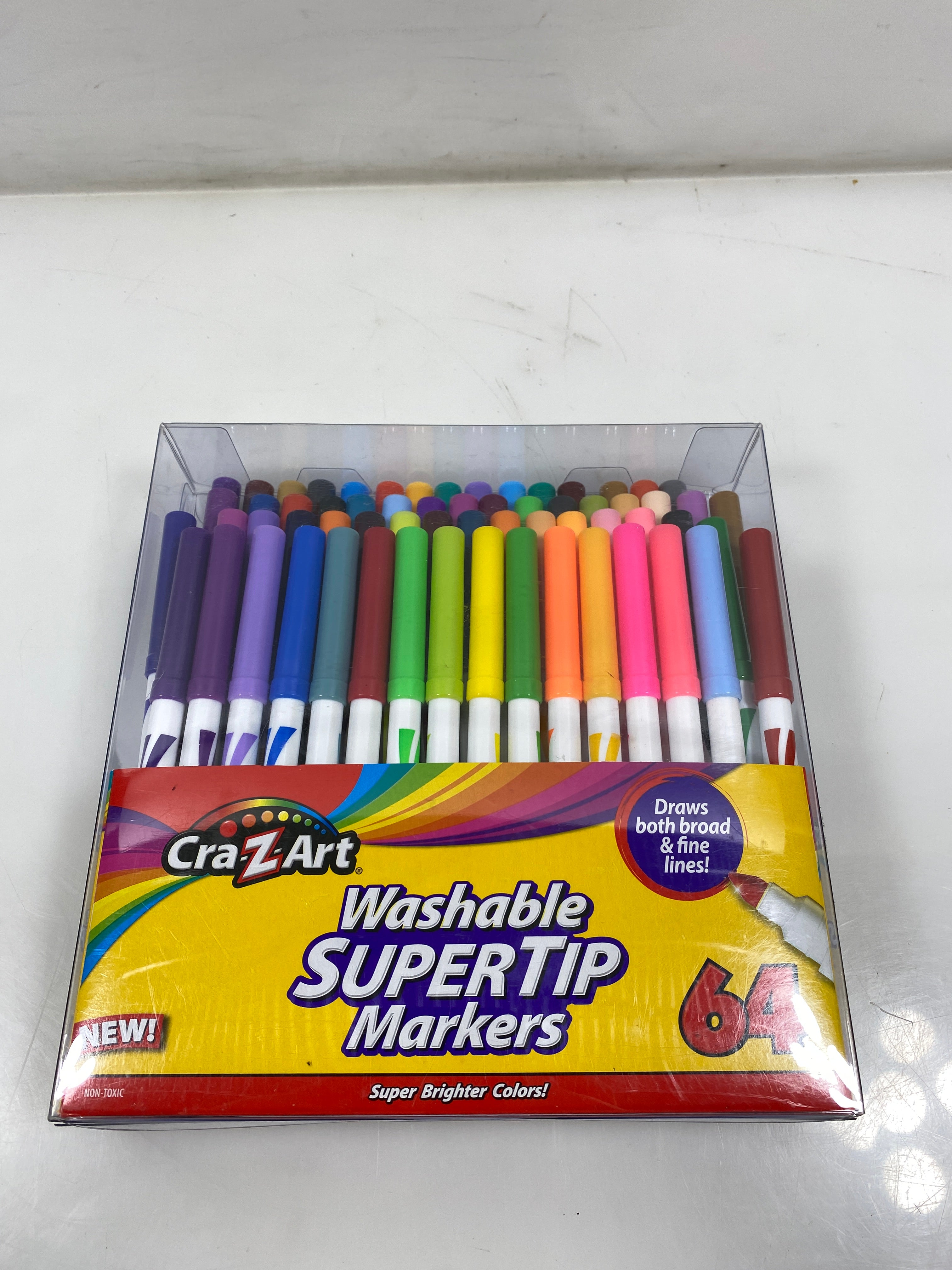 Cra-Z-Art 64 Washable Super Tip Markers