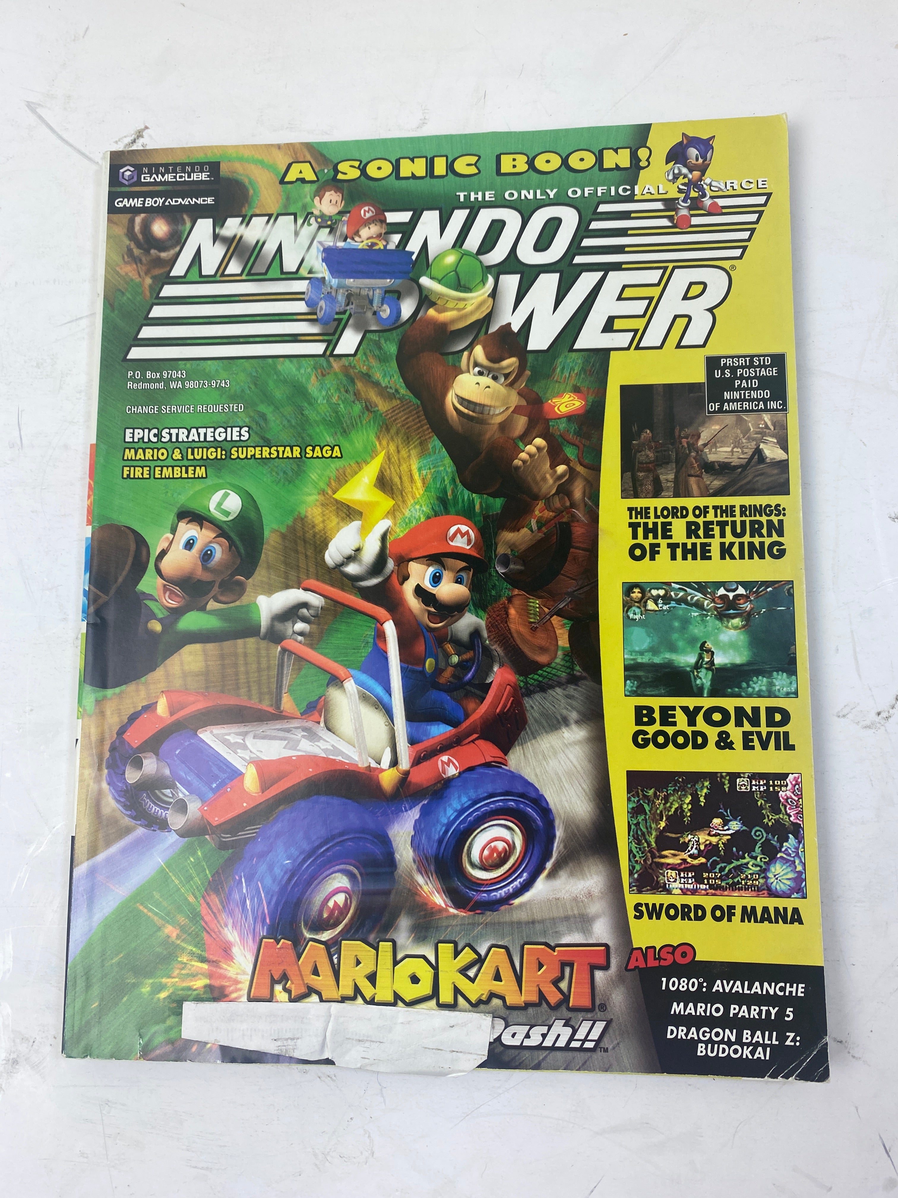 Nintendo Power Magazine Vol 175 January 2004 w/ poster