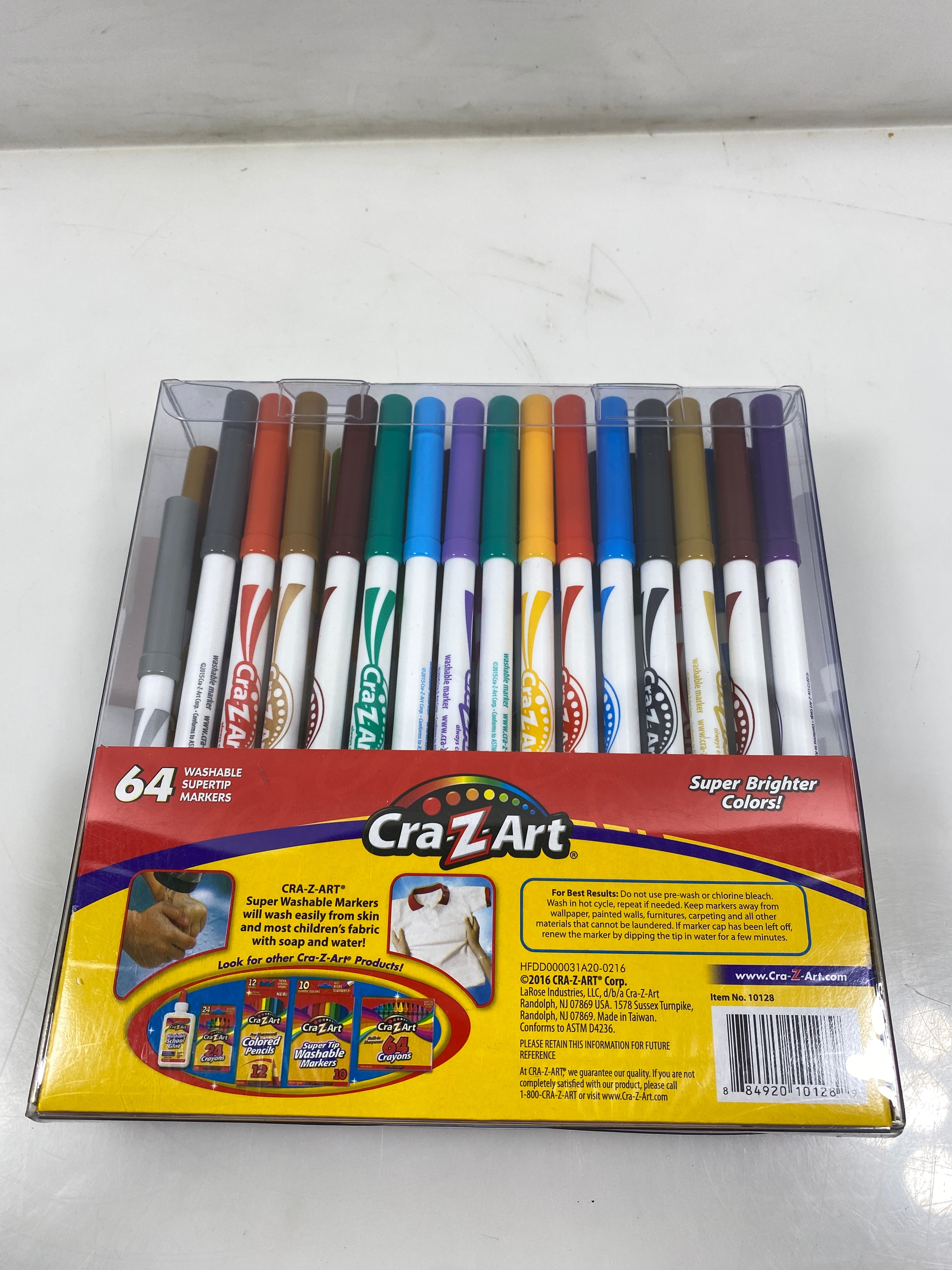Cra-Z-Art 64 Washable Super Tip Markers