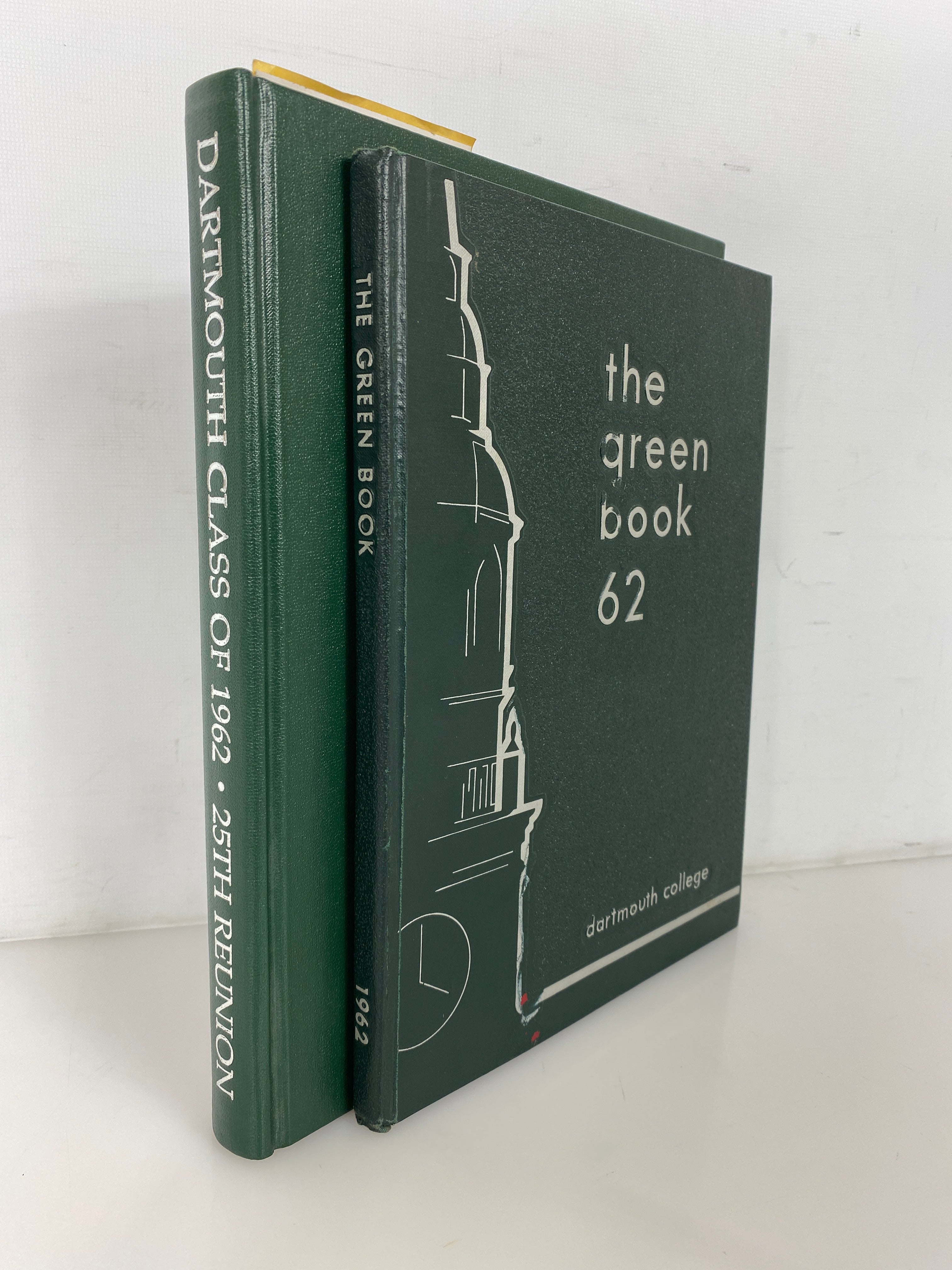 2 Vols: 1962 Dartmouth College Yearbook/25th Class Reunion Yearbook HC