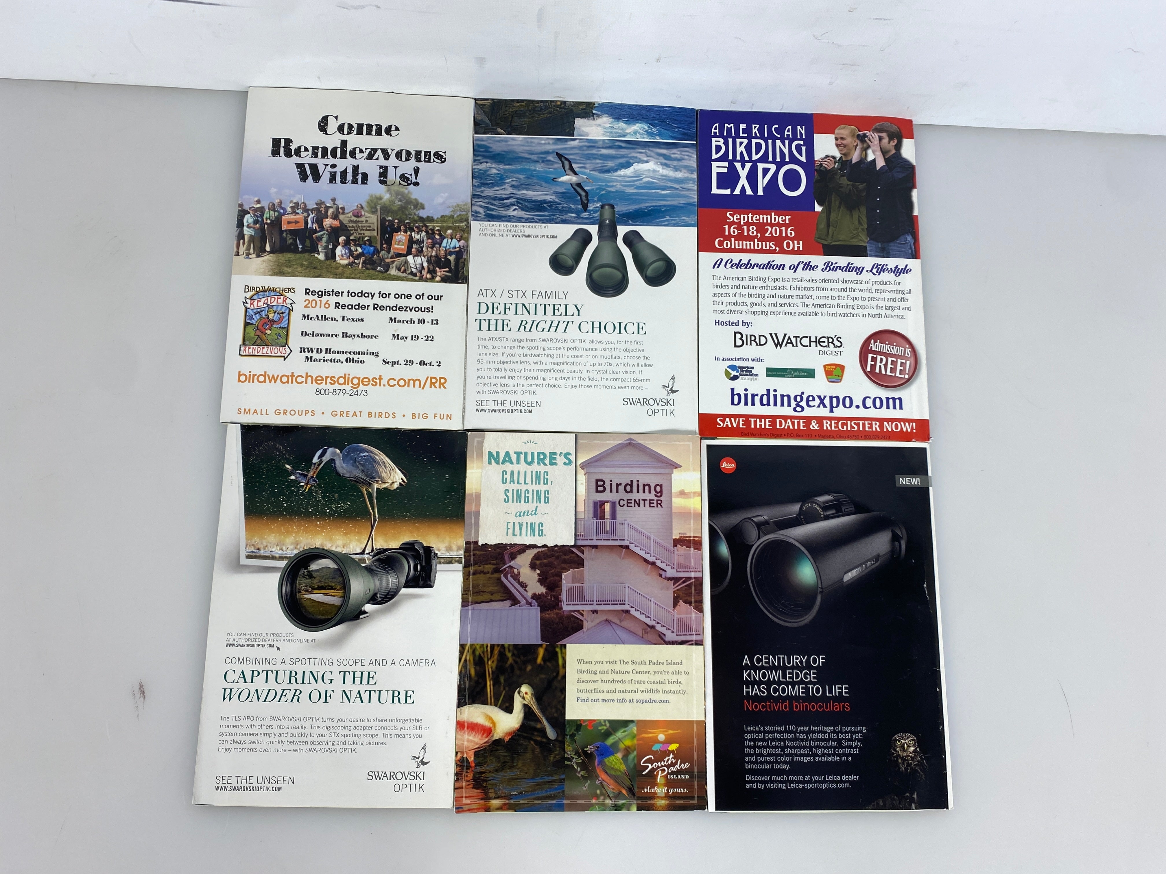 Lot of 18: Bird Watcher's Digest 2016-2018