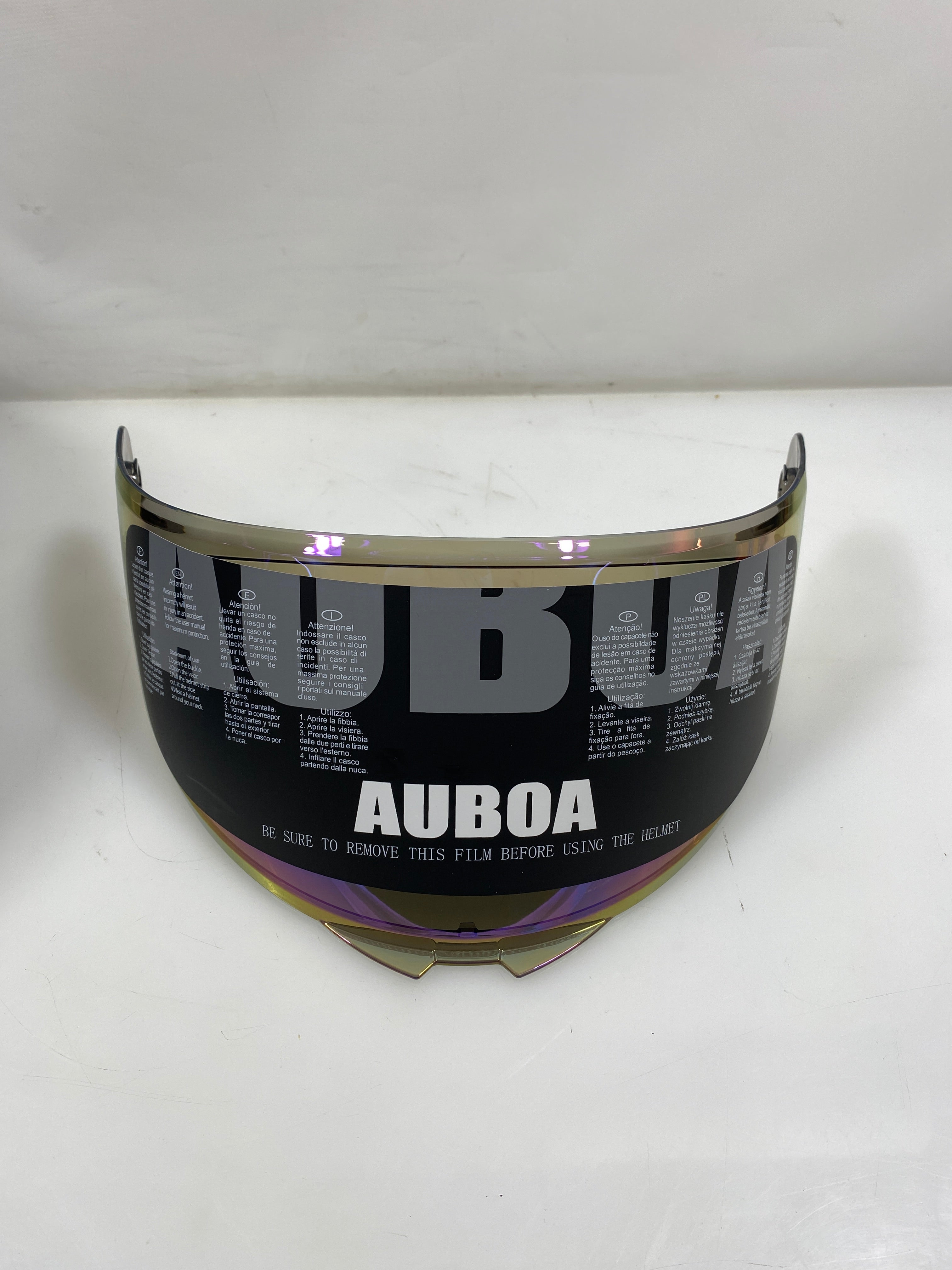 Auboa #AU-T801 Full Face Snow Mobile Helmet &