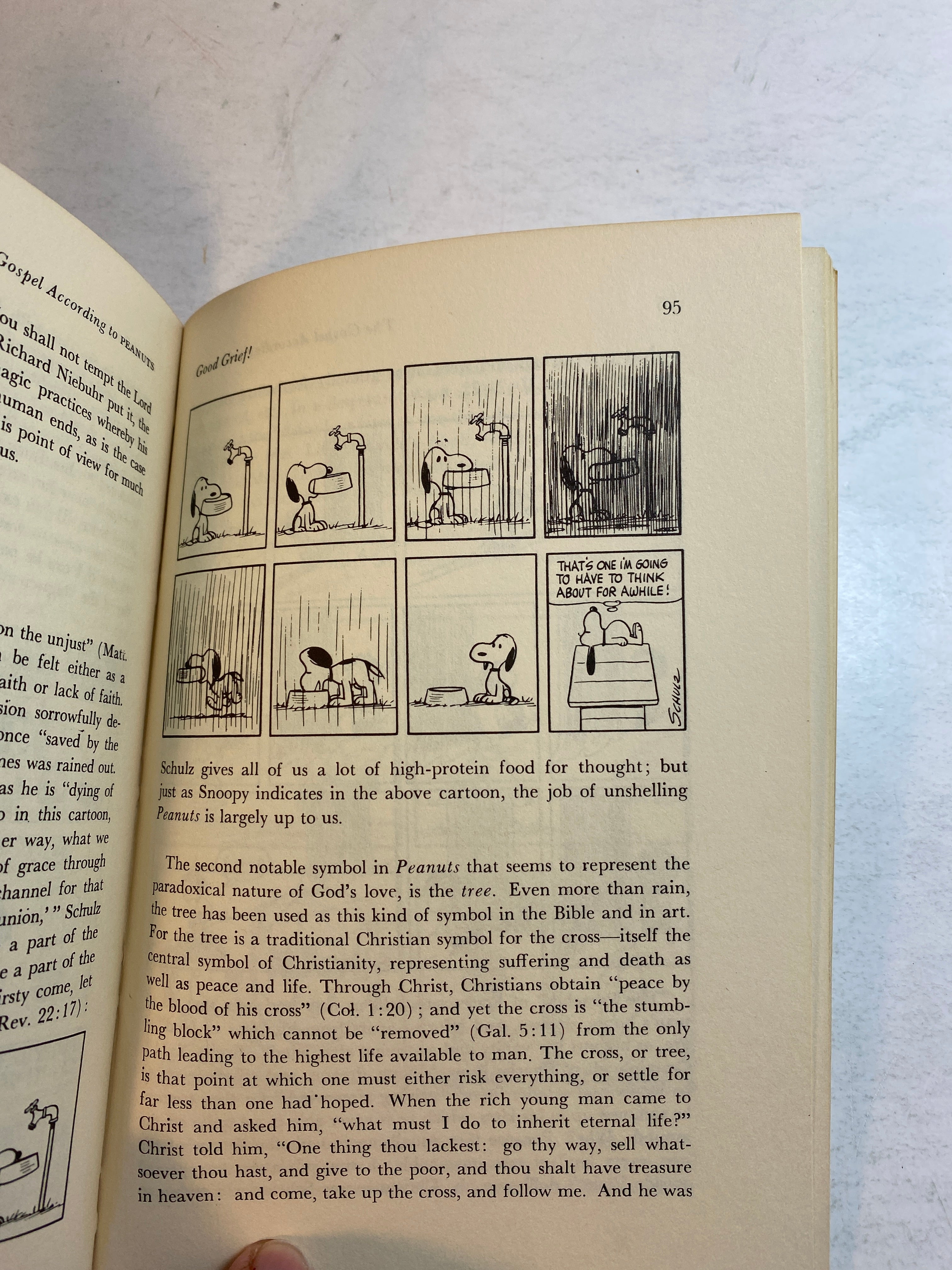 The Gospel According to Peanuts Robert Short SC 1967