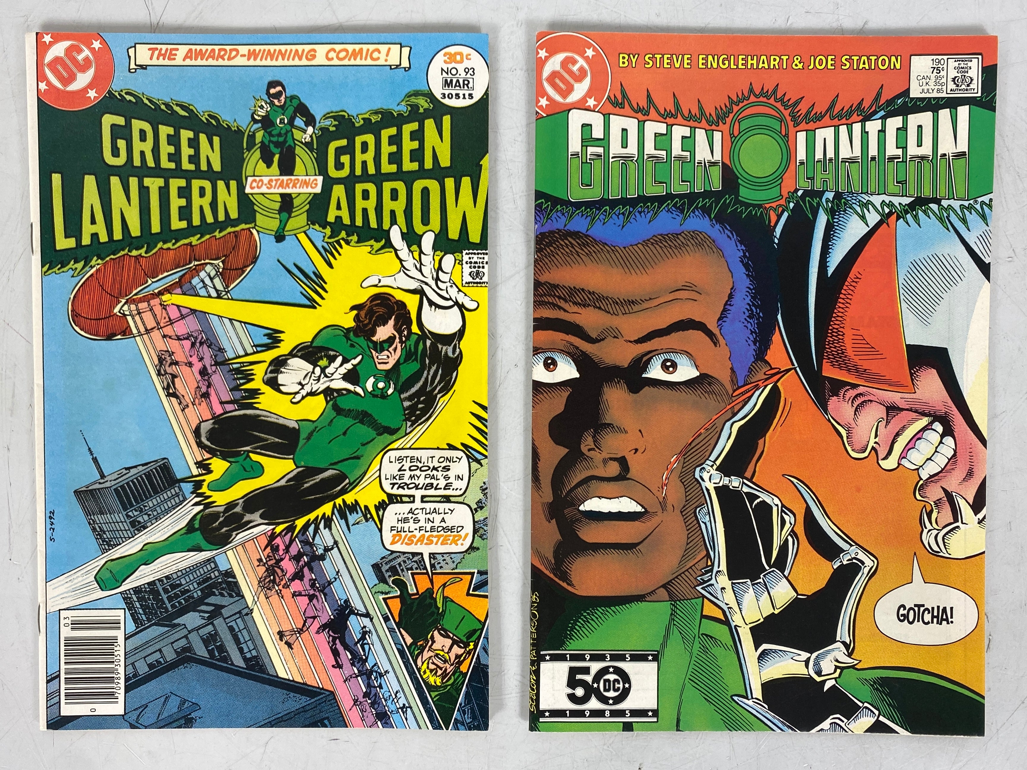 Lot of 14 Green Lantern (1977-1985)