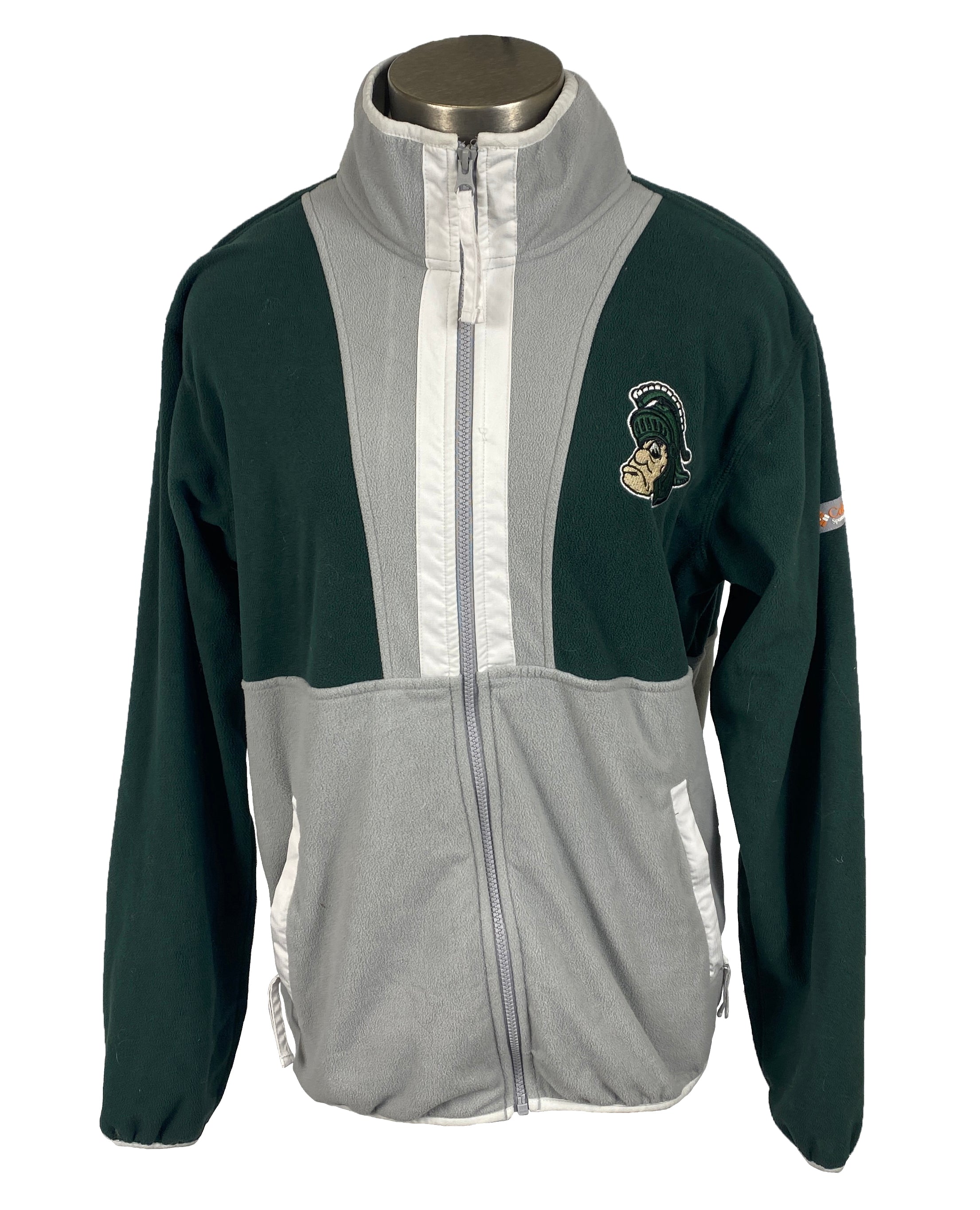 Columbia Michigan State University "Gruff Sparty" Full-Zip Sweatshirt