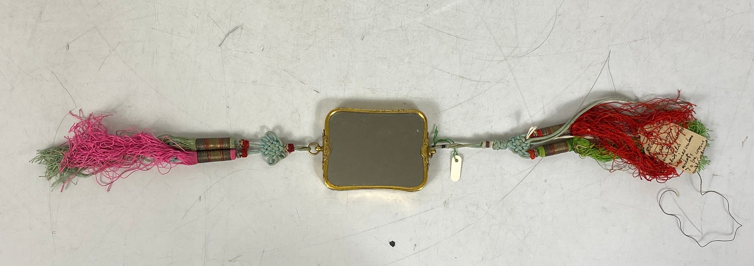 Vintage Chinese Cloisonne Mirror Bracelet