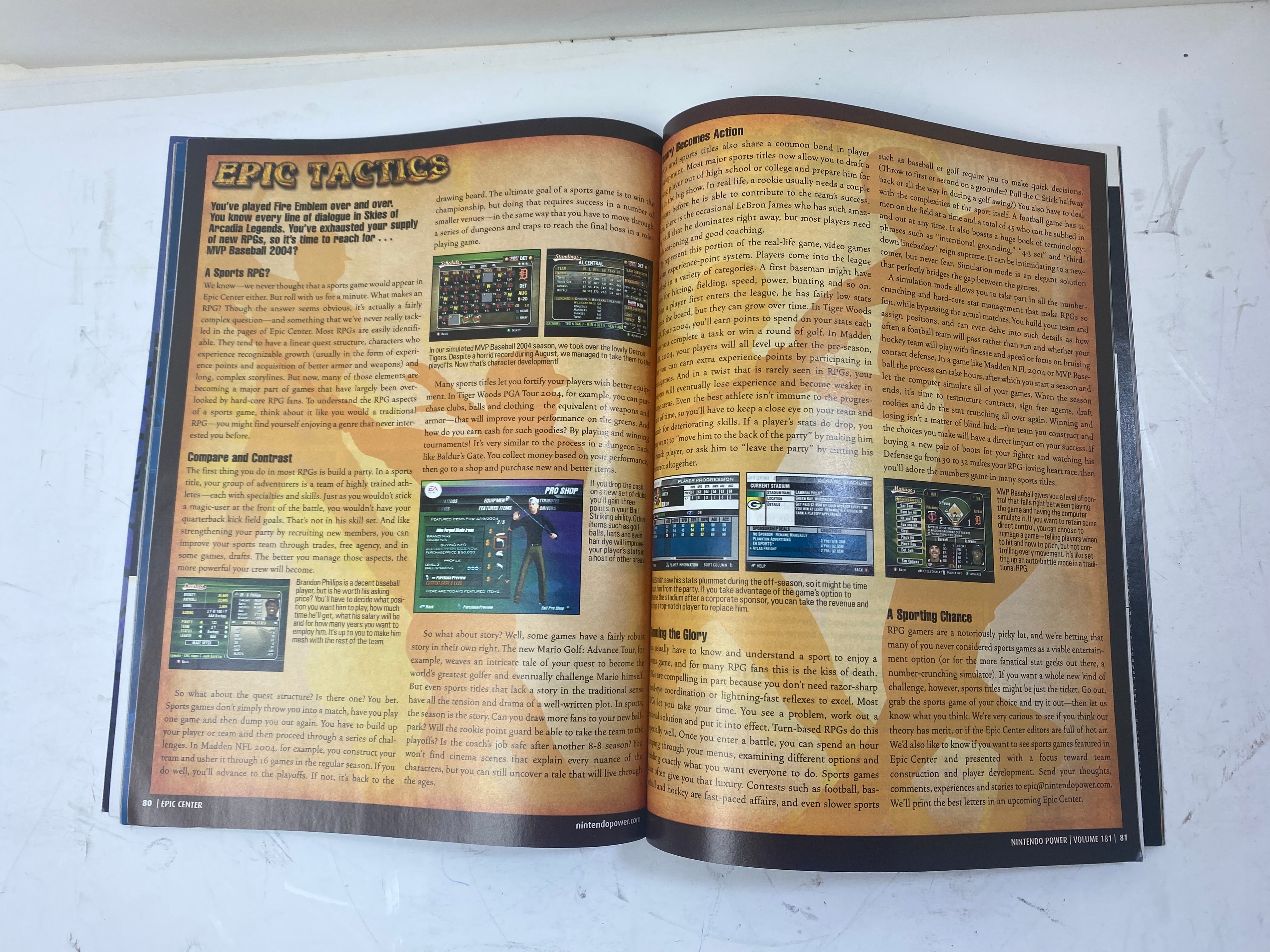 Nintendo Power Magazine Vol 181 July 2004 w/ poster