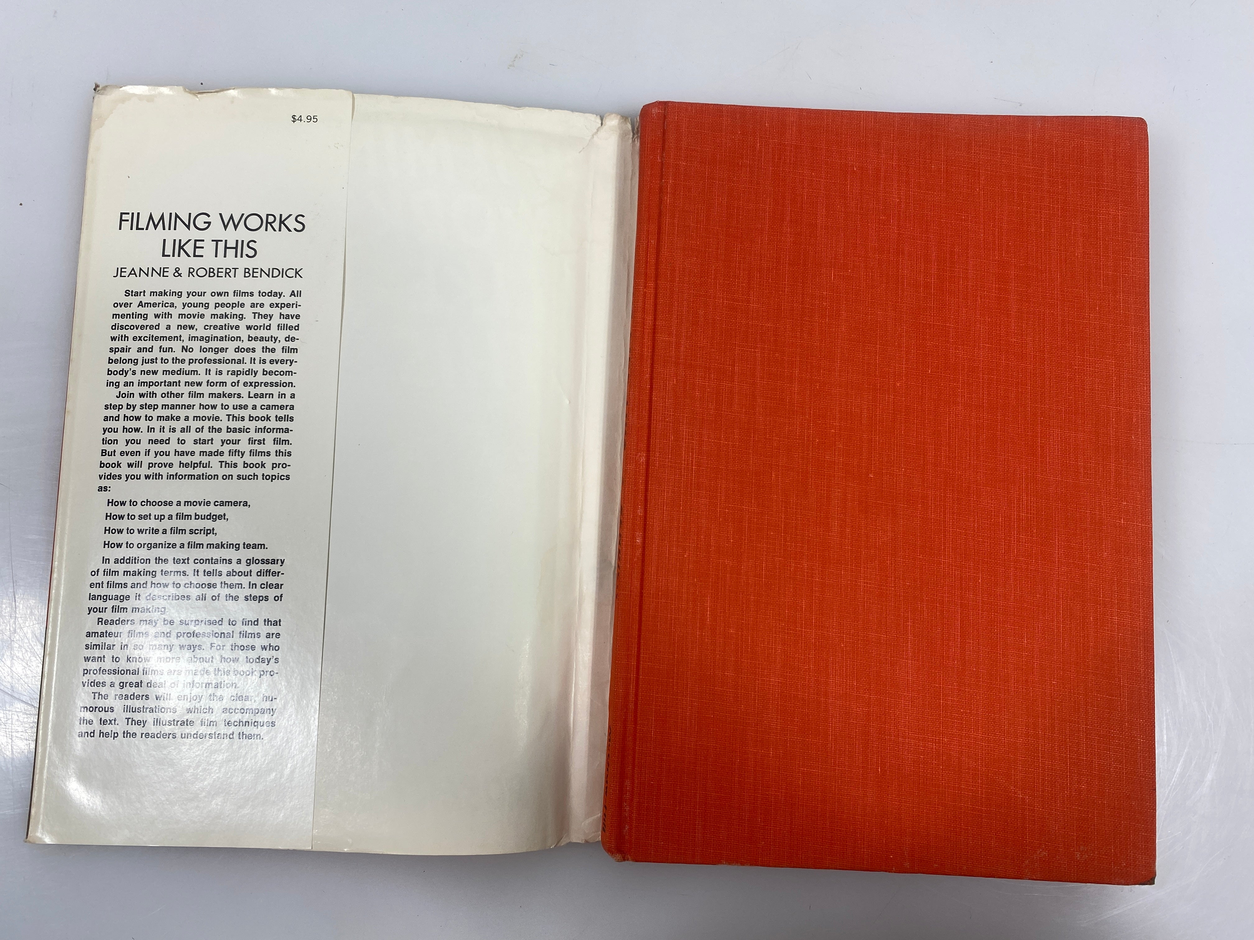 Filming Works Like This by Bendick/Bendick 1970 HCDJ