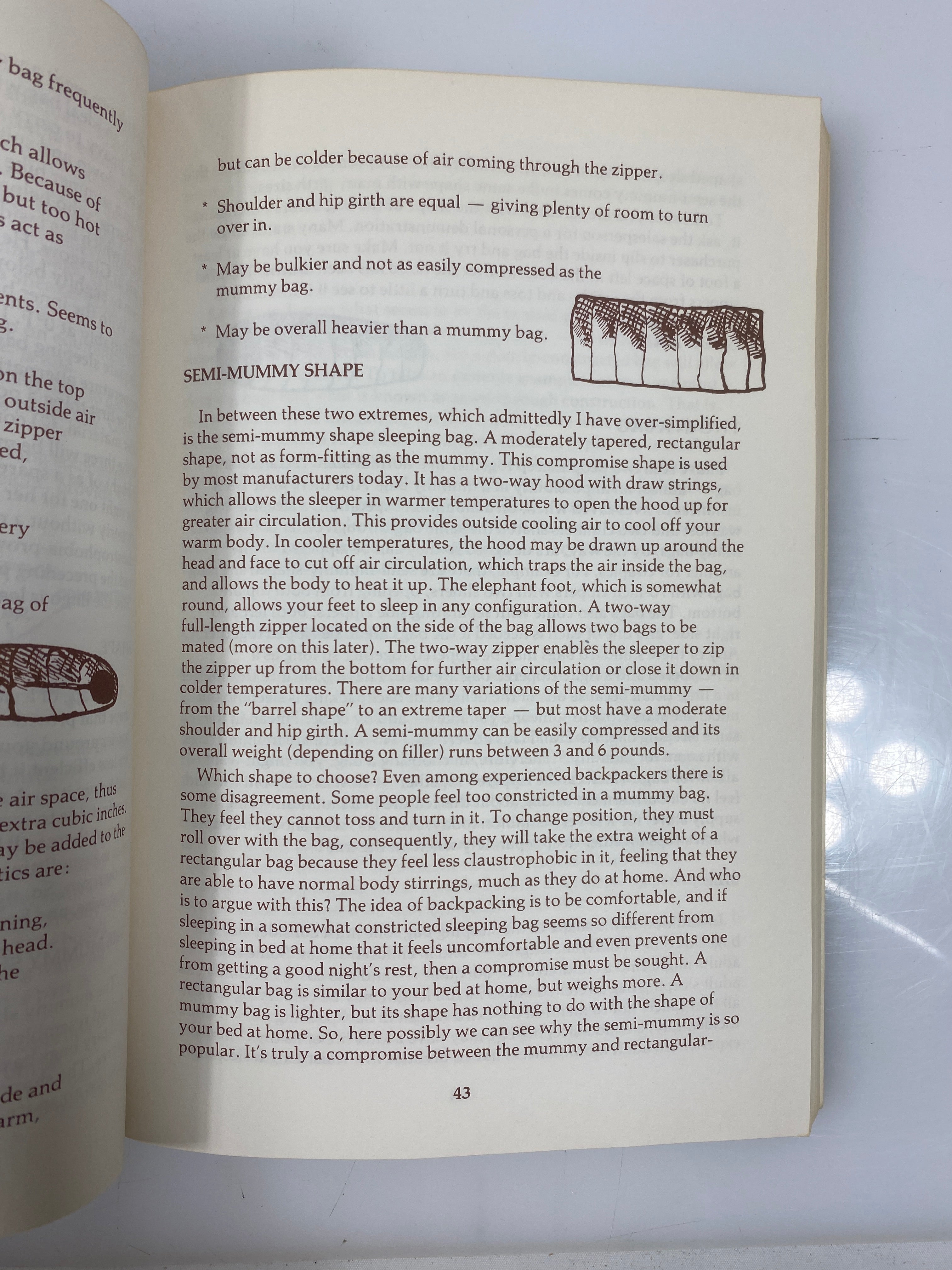 Joy of Backpack by Dennis Look 1976 SC