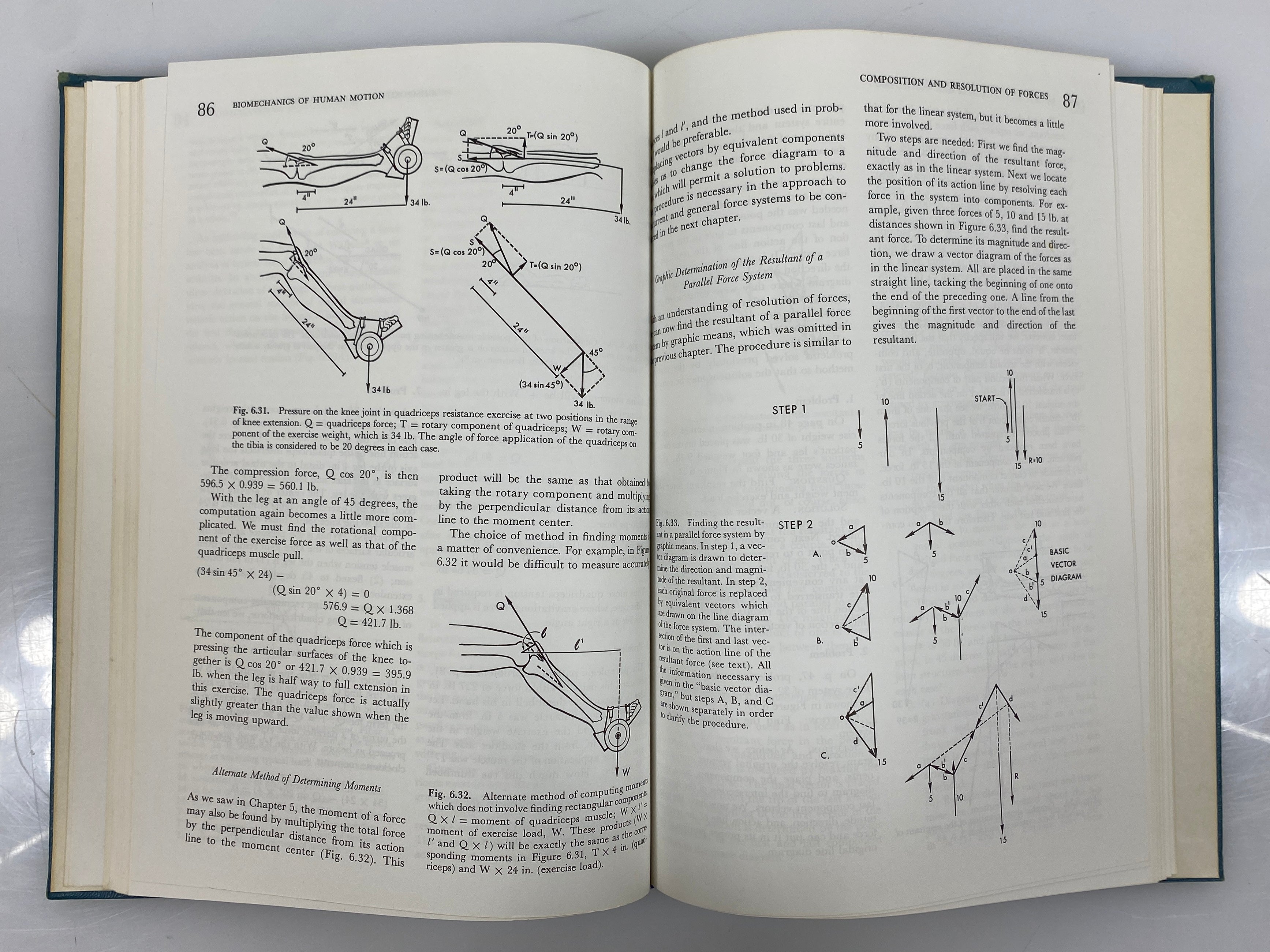 Biomechanics of Human Motion by Williams/Lissner 1962 Vintage HC