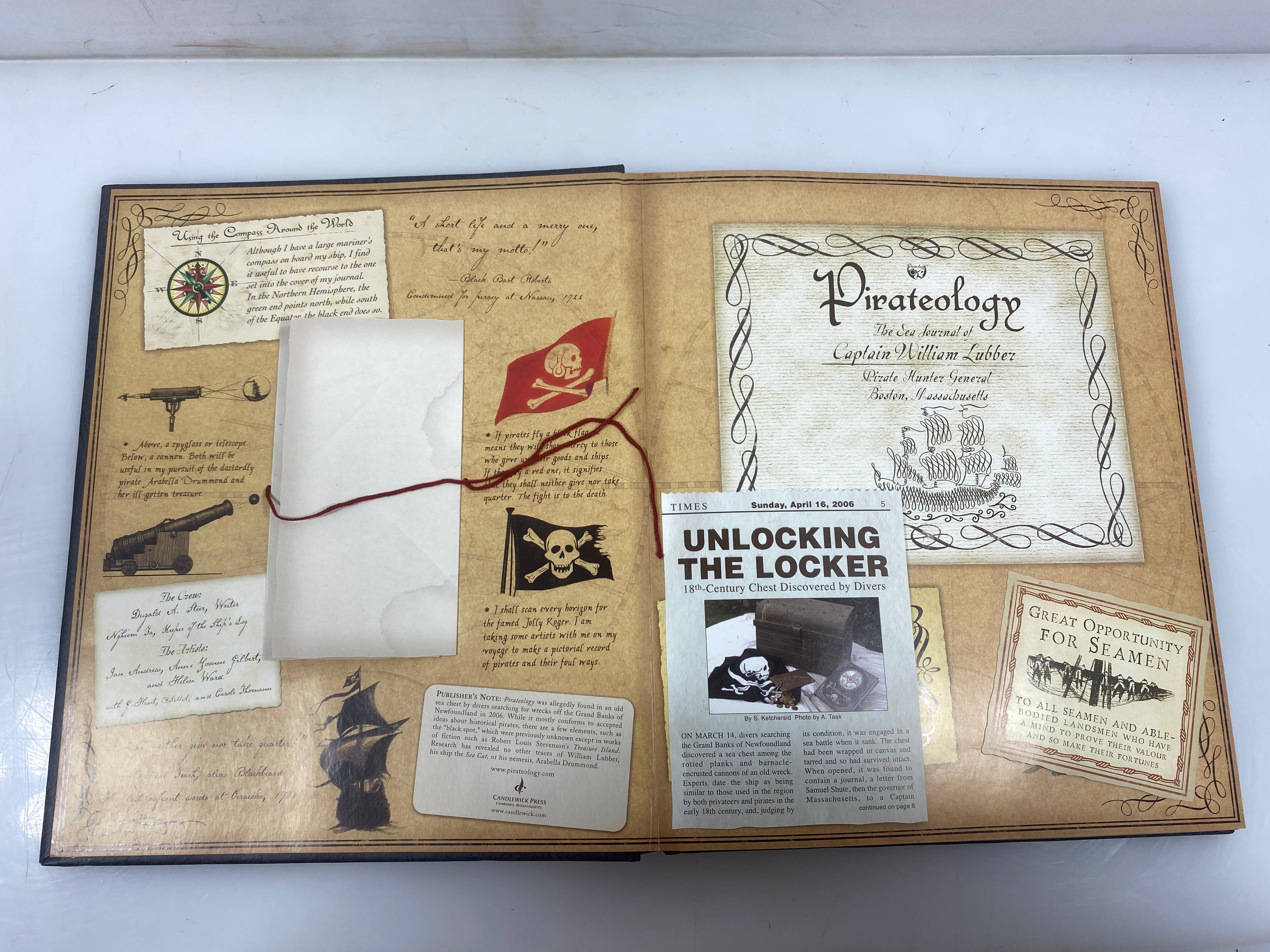 Lot of 2: Pirateology & Egyptology 2004-06 HC