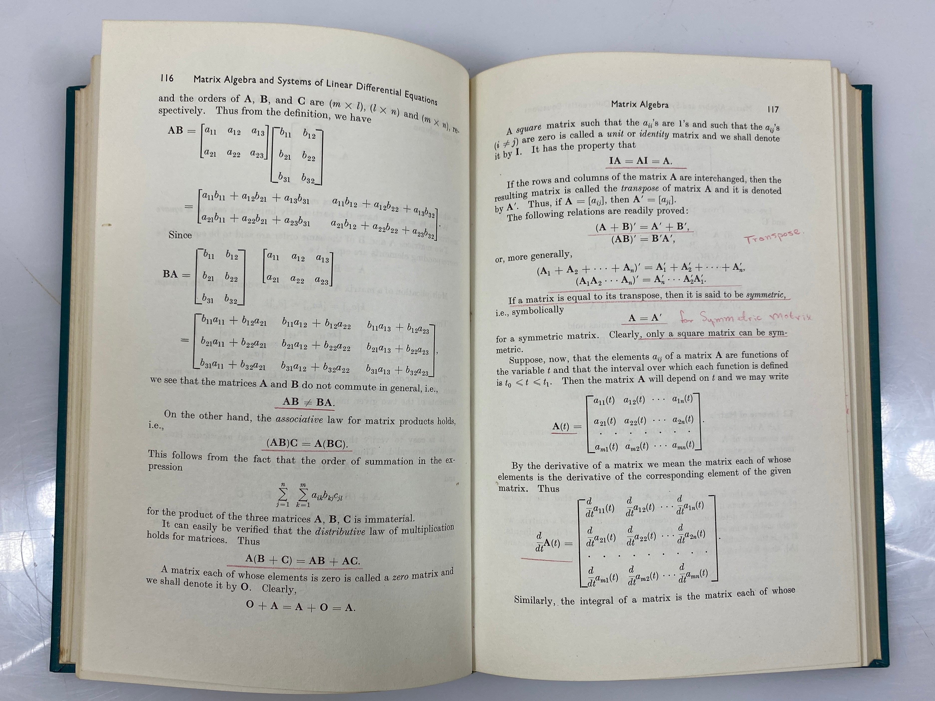 Transform Calculus w Intro to Complex Variables by E.J. Scott 1955 HC