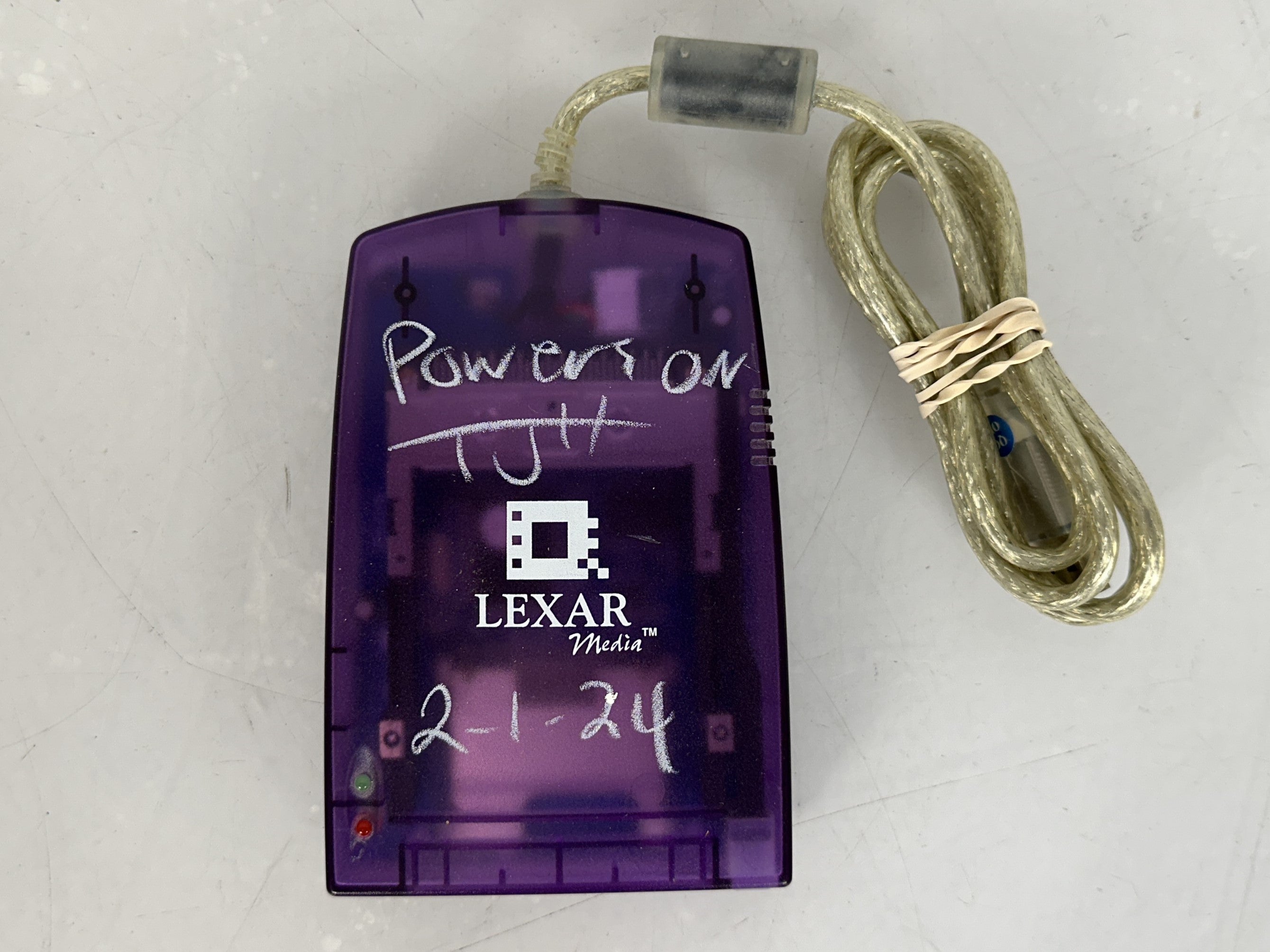 Lexar Media GS-UFD-20SA-TP USB Card Reader and Writer