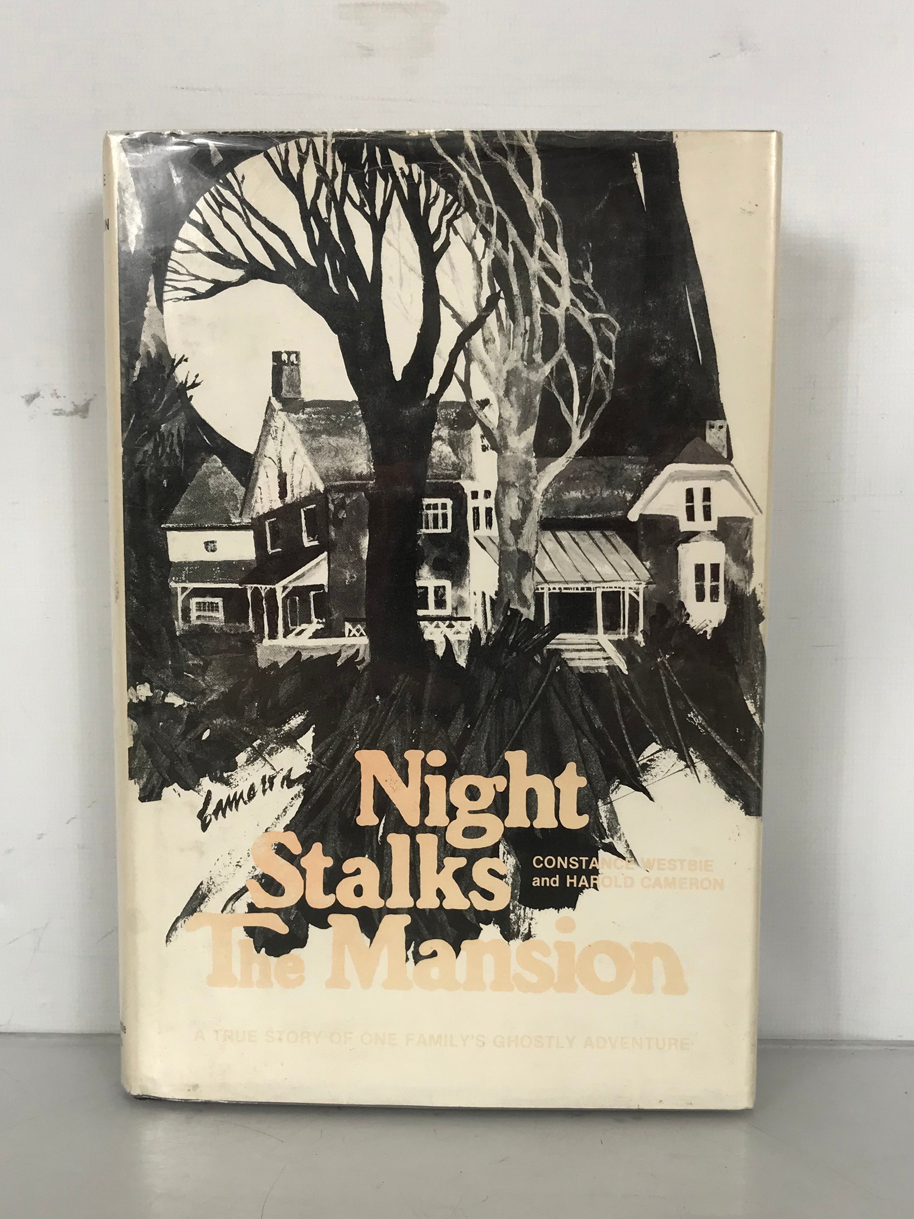 Night Stalks the Mansion by Westbie and Cameron 1978 HC DJ