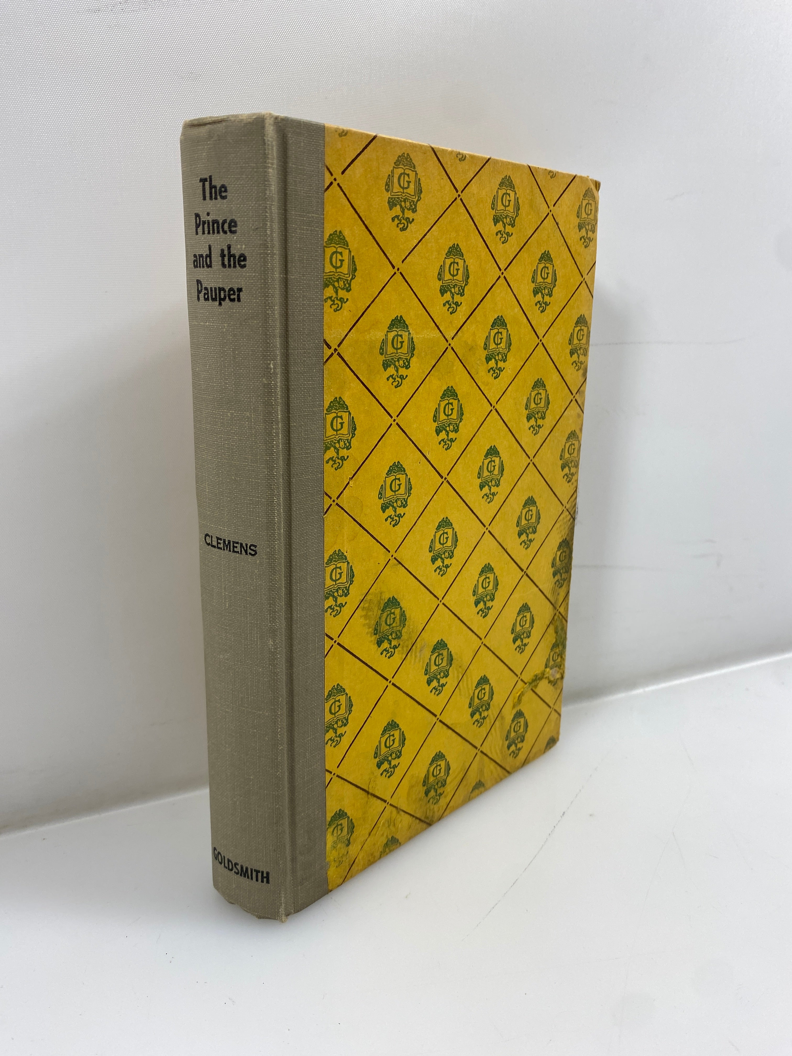The Prince and the Pauper by Clemens Goldsmith Publishing Co HC