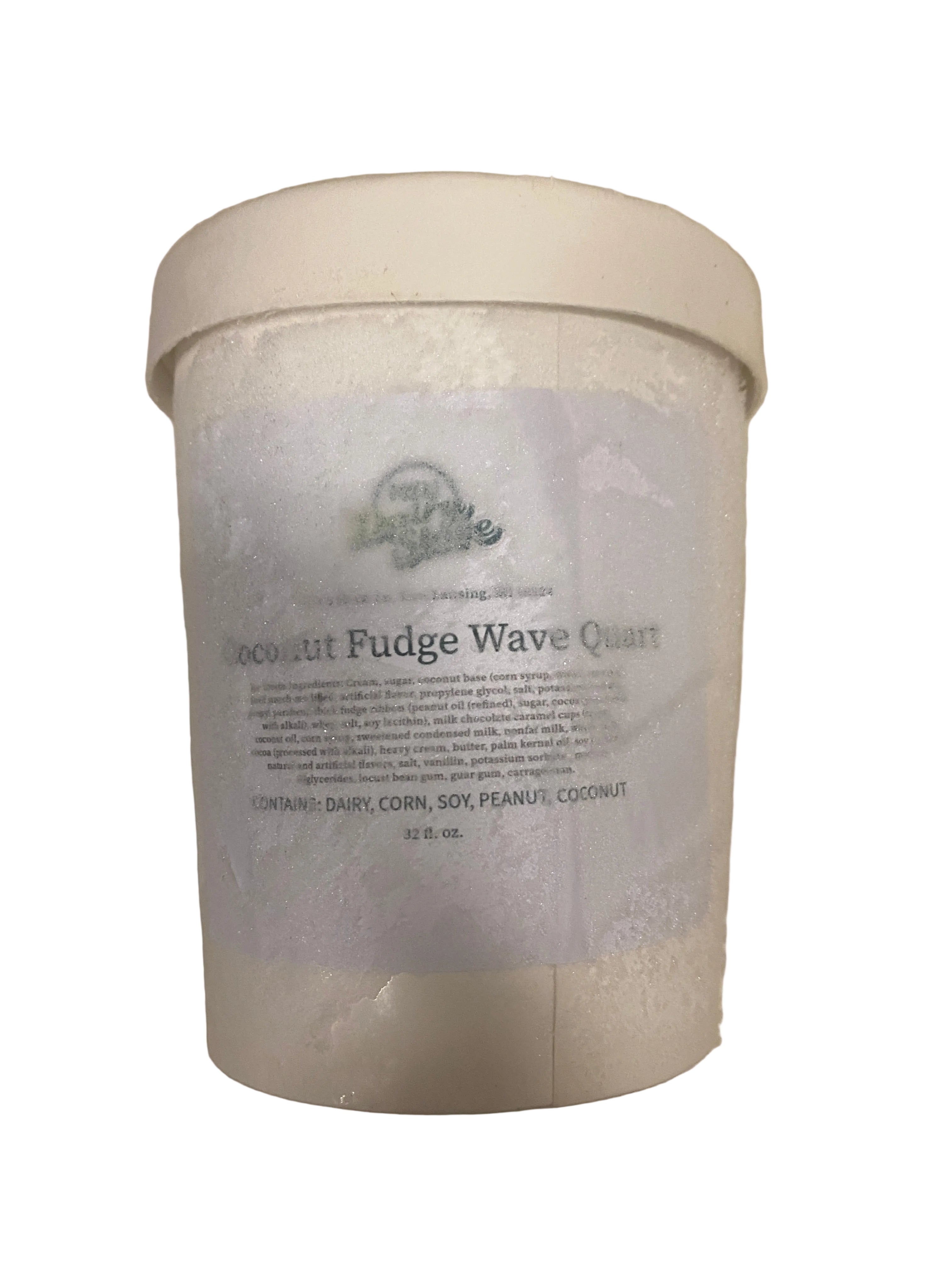 MSU Dairy Store Toasted Coconut Fudge Wave Quart