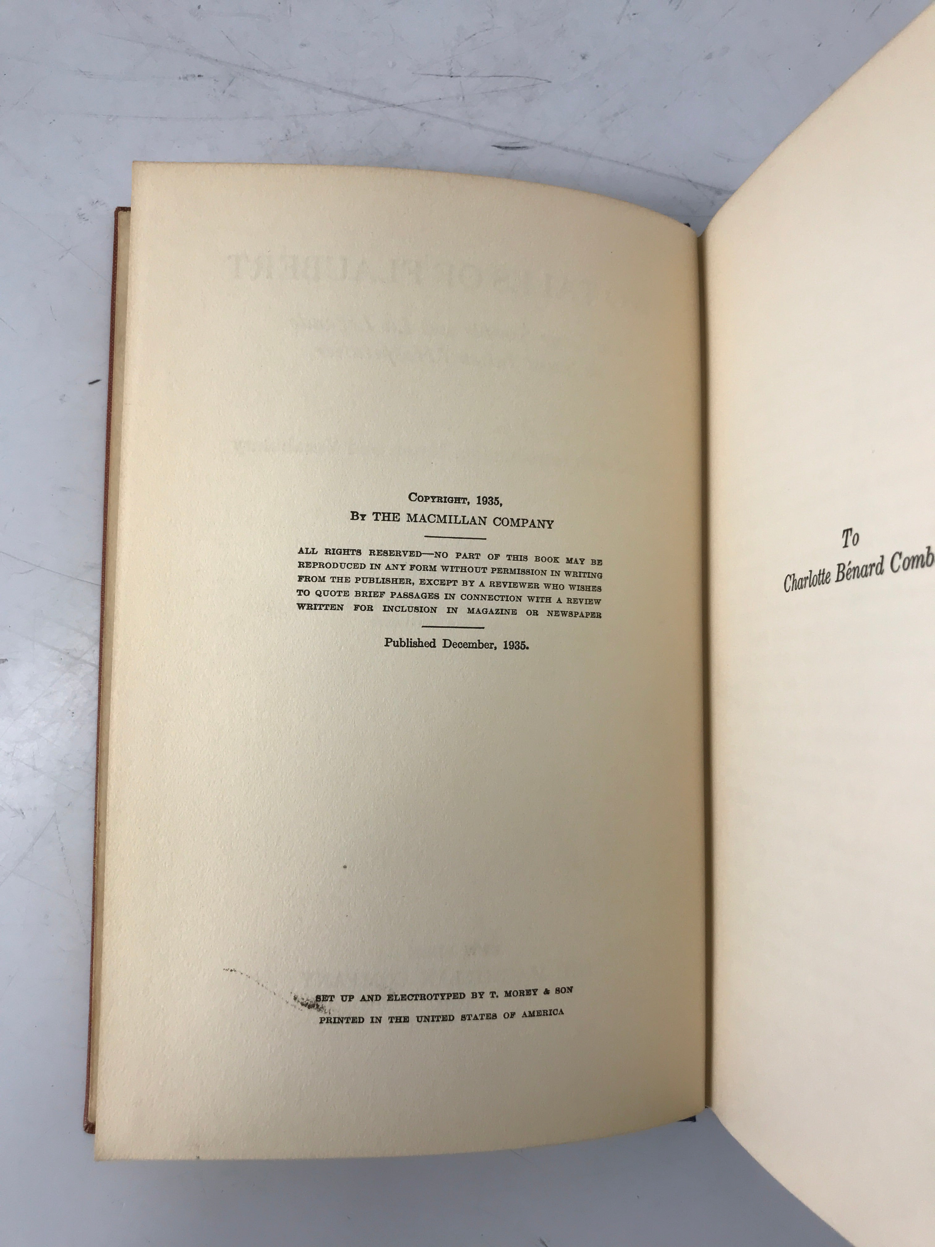 Two Tales of Flaubert Josiah Combs 1935 in French w Vocabulary