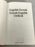 Lot of 2 Swedish Dictionaries: A Swedish-English Dictionary (1995) and The Music Dictionary (1975) HC