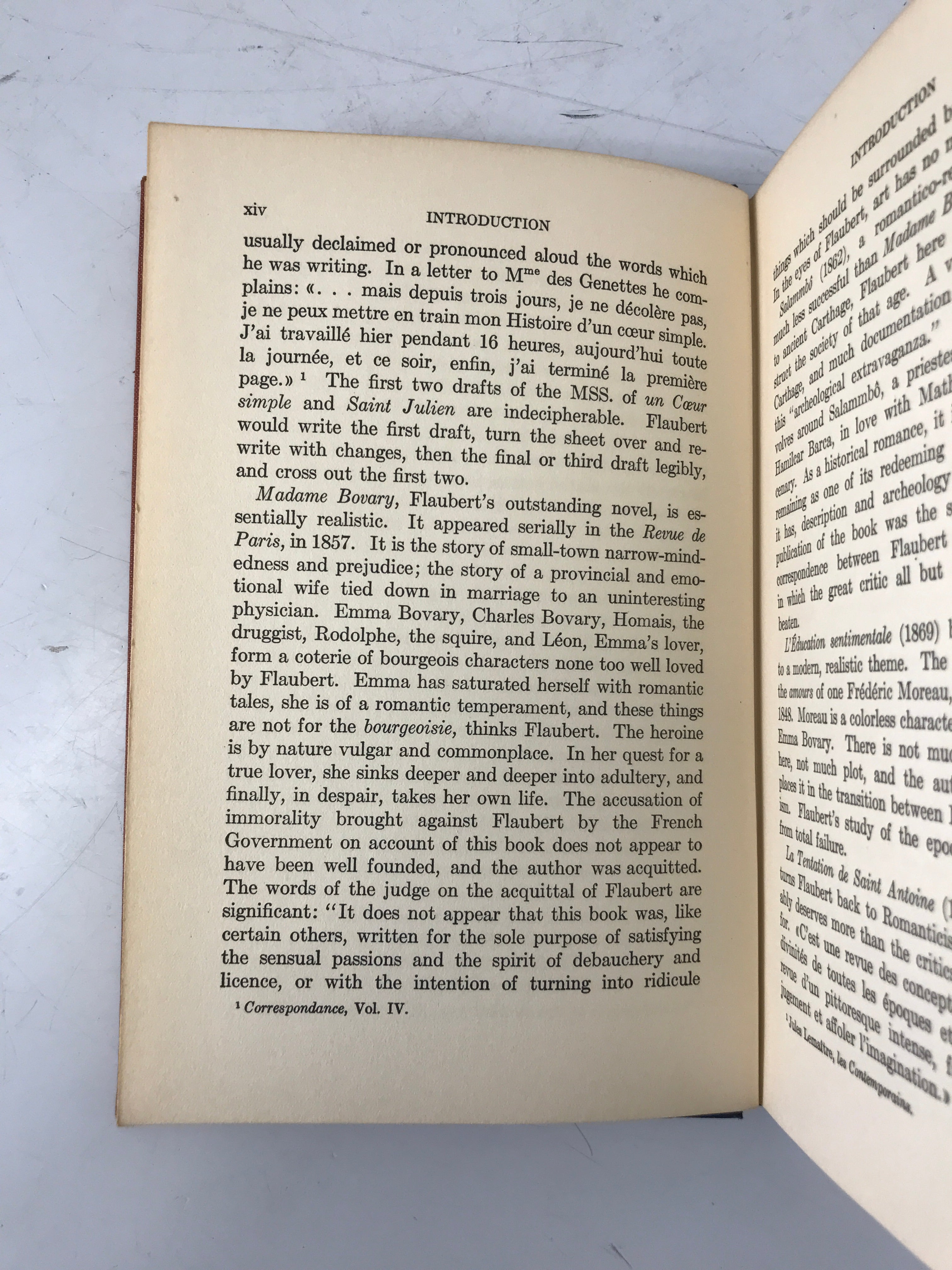 Two Tales of Flaubert Josiah Combs 1935 in French w Vocabulary