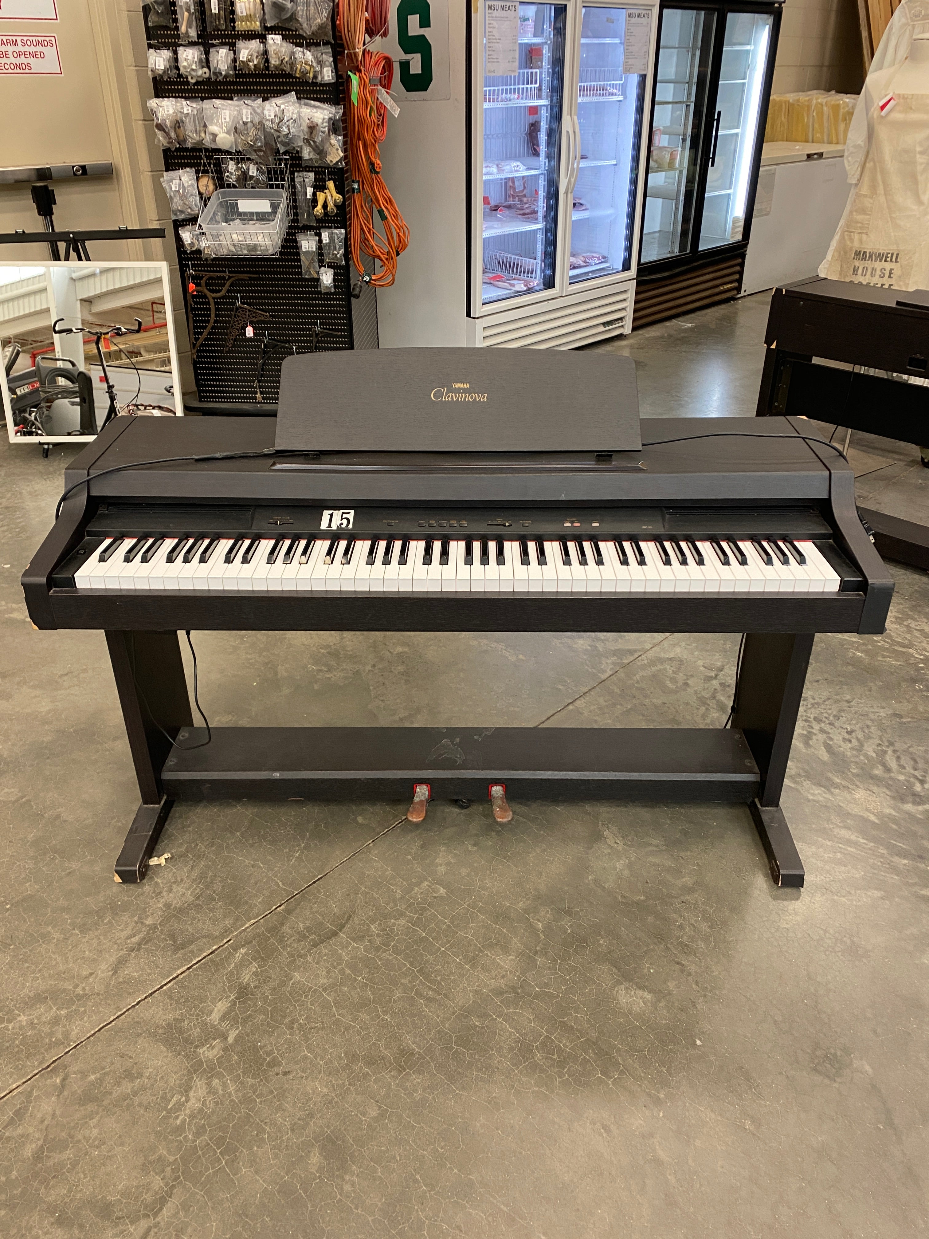 Yamaha Clavinova Black Digital Piano