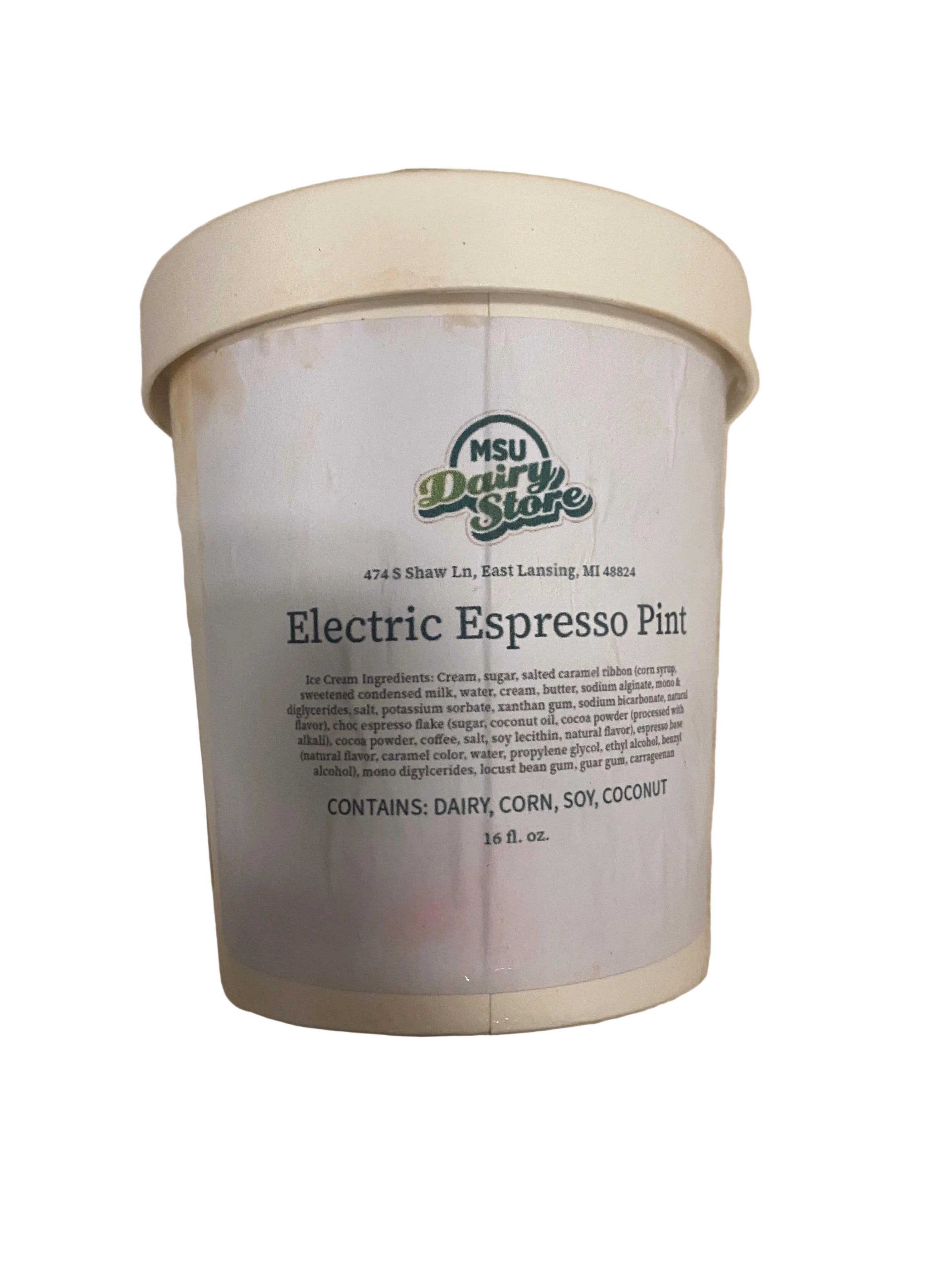 MSU Dairy Store Electric Espresso Pint