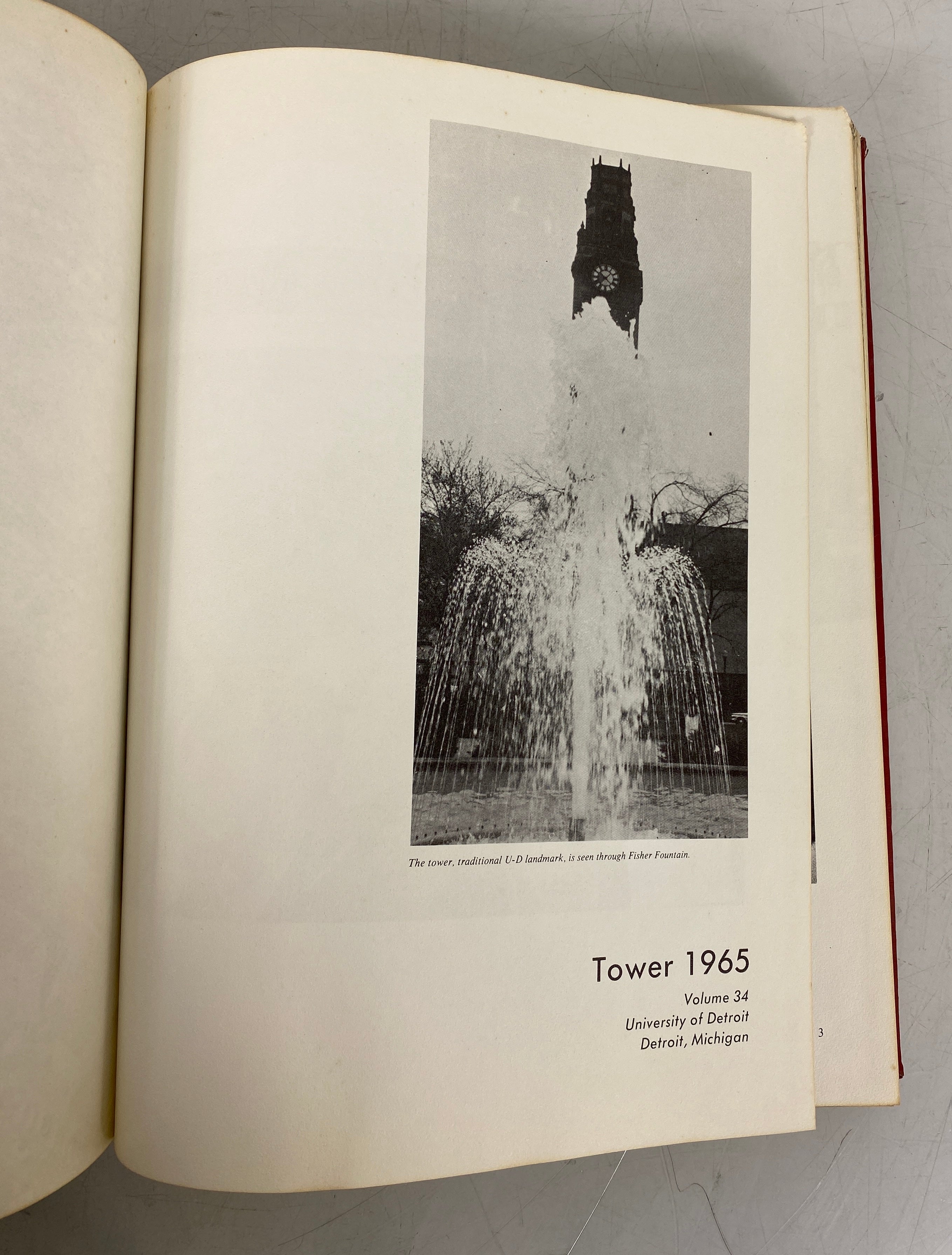 1965 University of Detroit Yearbook HC