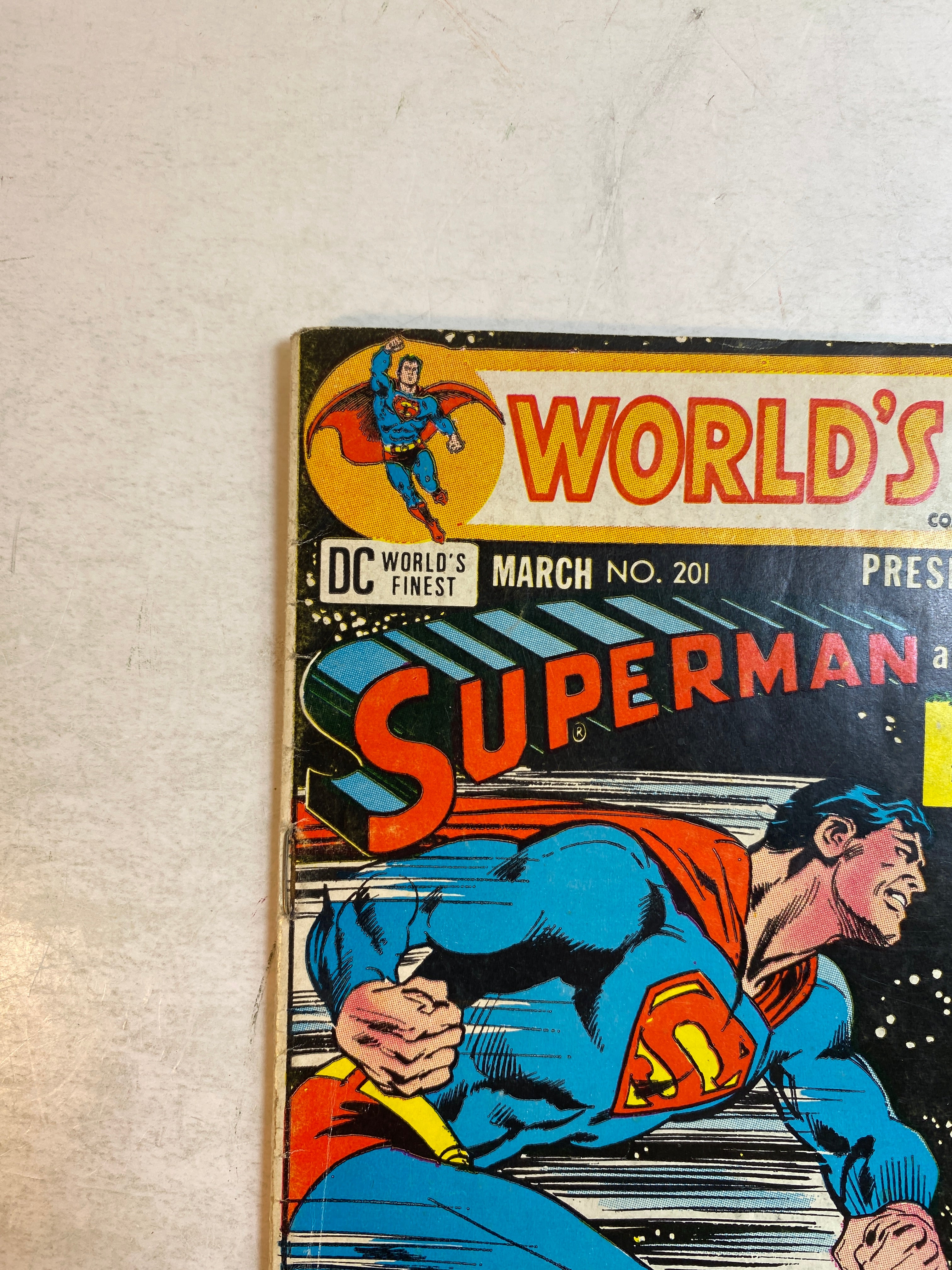 World's Finest #201  Superman Green Lantern DC Comic 1971