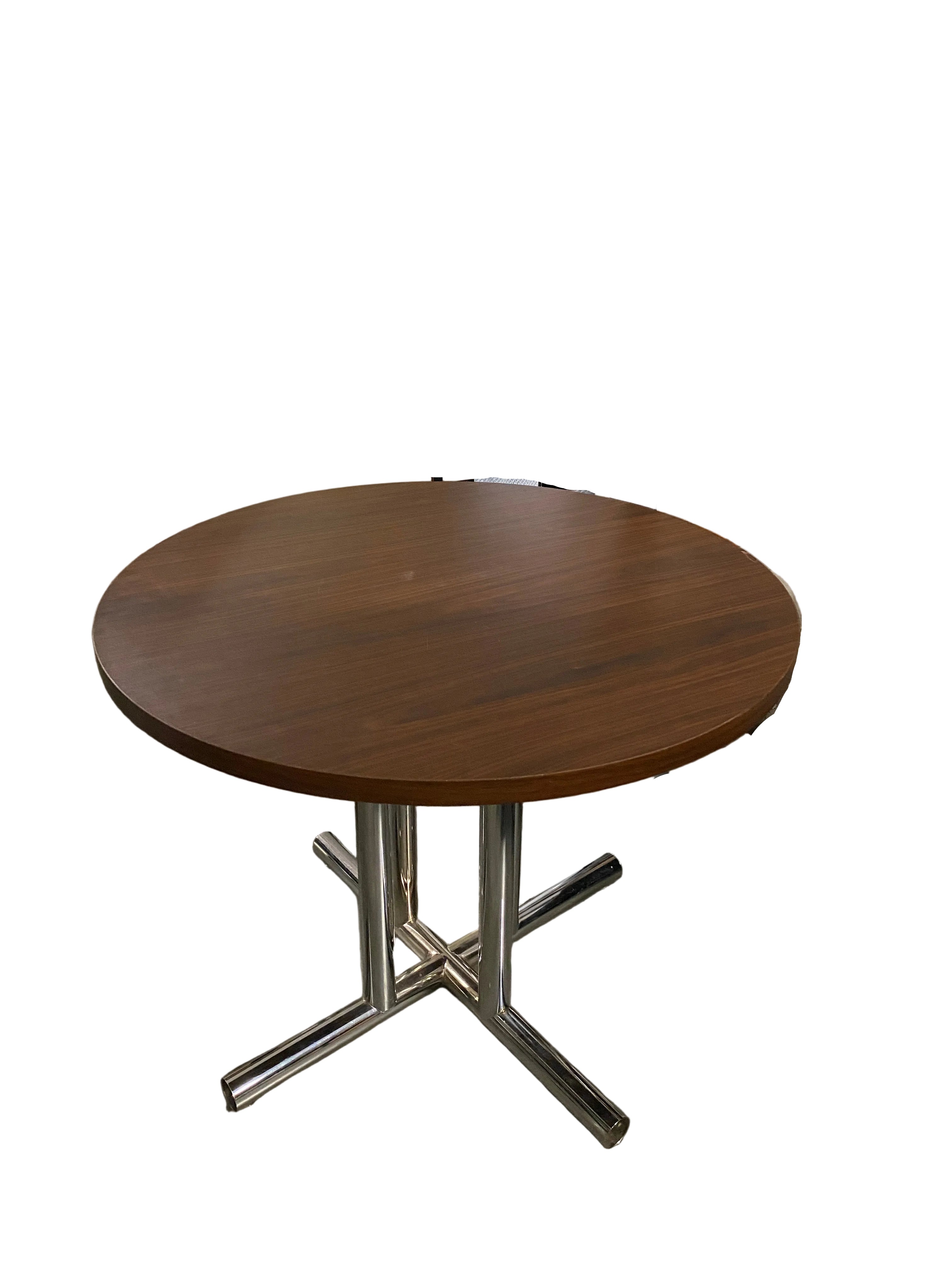 Dark Oak Round Table